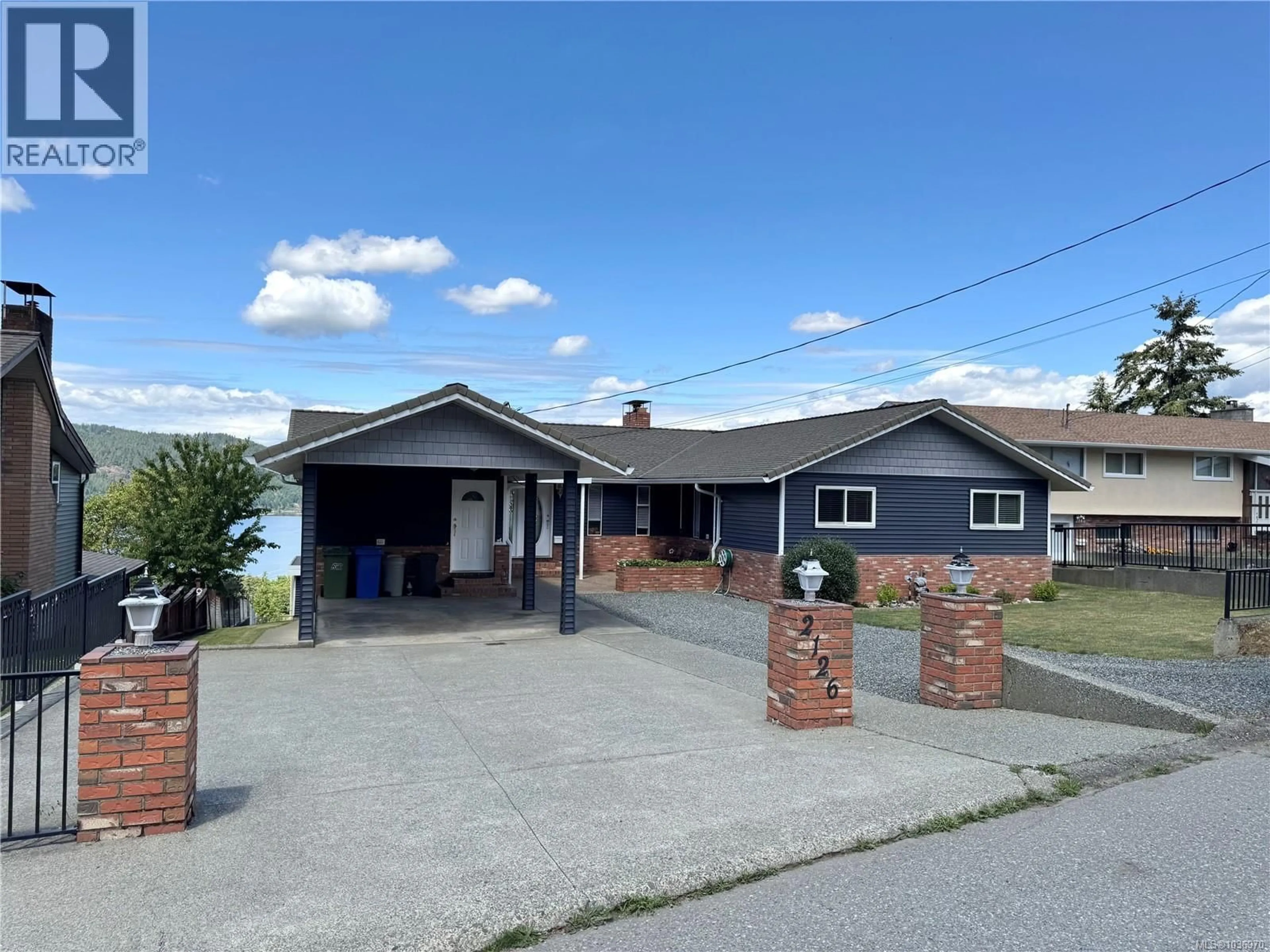 A pic from outside/outdoor area/front of a property/back of a property/a pic from drone, street for 2126 RITA ROAD, Port Alberni British Columbia V9Y8T4