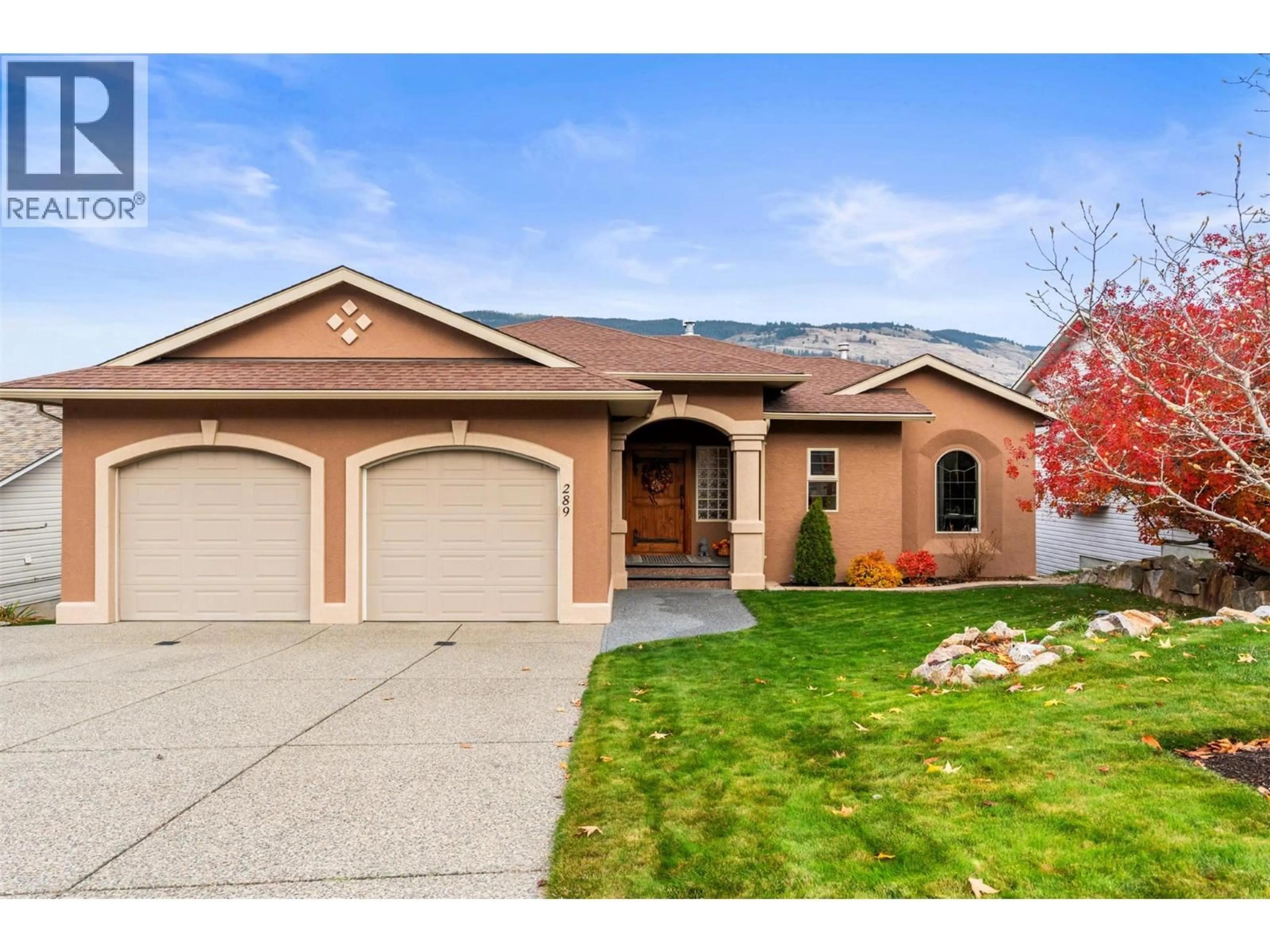 Home with brick exterior material, street for 289 INVERNESS DRIVE, Coldstream British Columbia V1B3W1