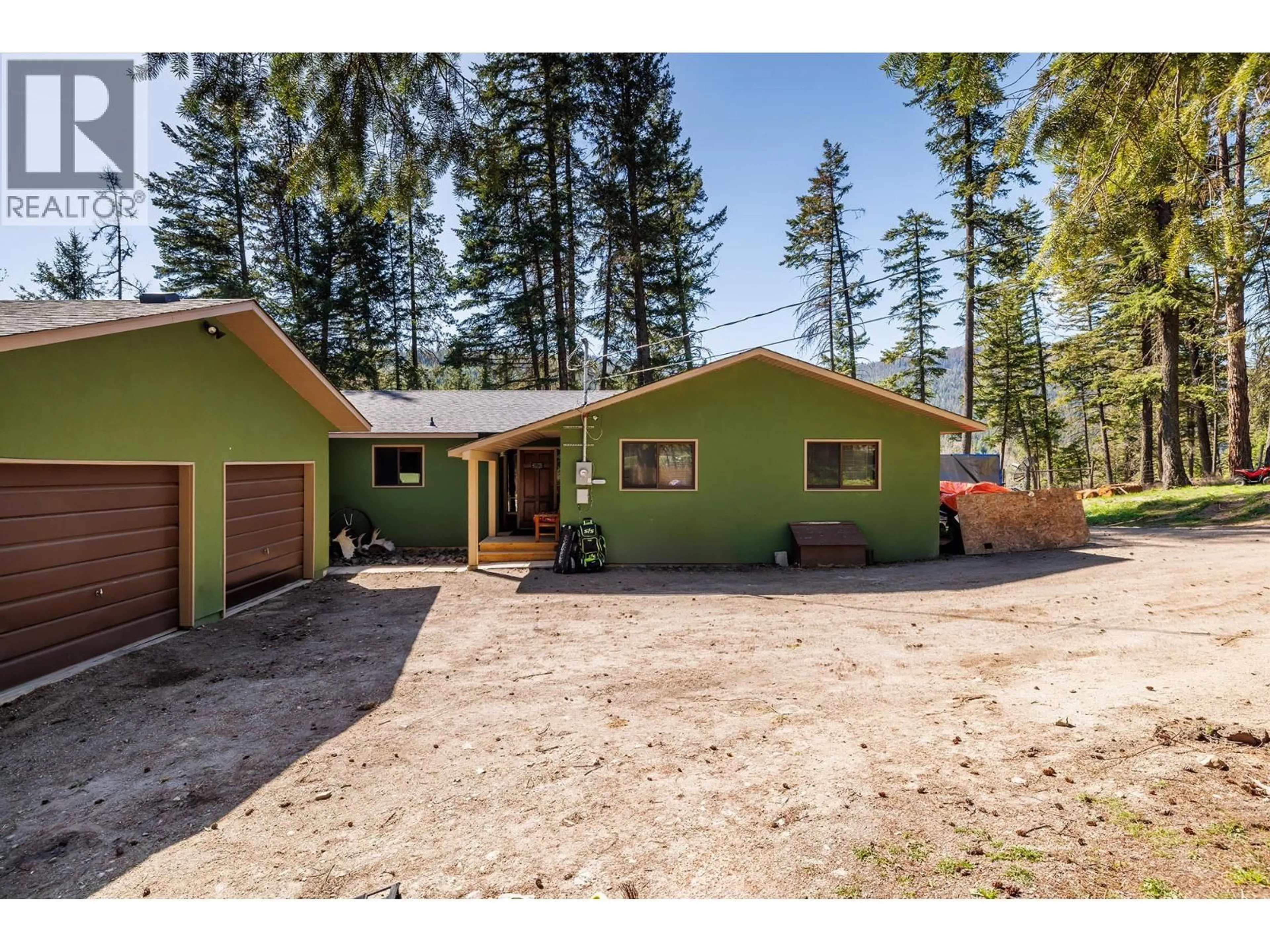 A pic from outside/outdoor area/front of a property/back of a property/a pic from drone, street for 10623 HIGHWAY 33 EAST HIGHWAY, Kelowna British Columbia V1Y1J9