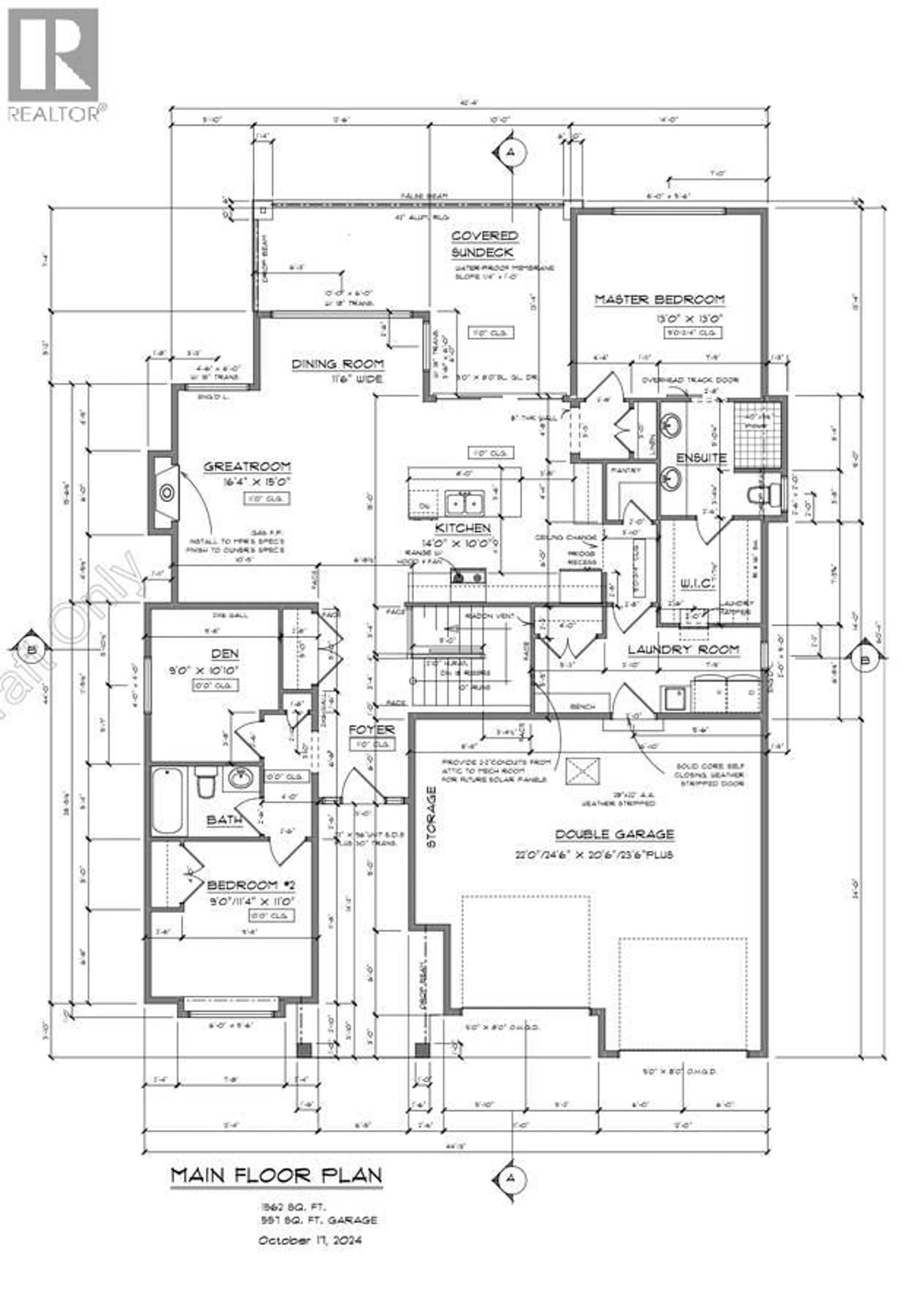 Floor plan for 2066 CORTINA DRIVE, Kelowna British Columbia V1P0B2