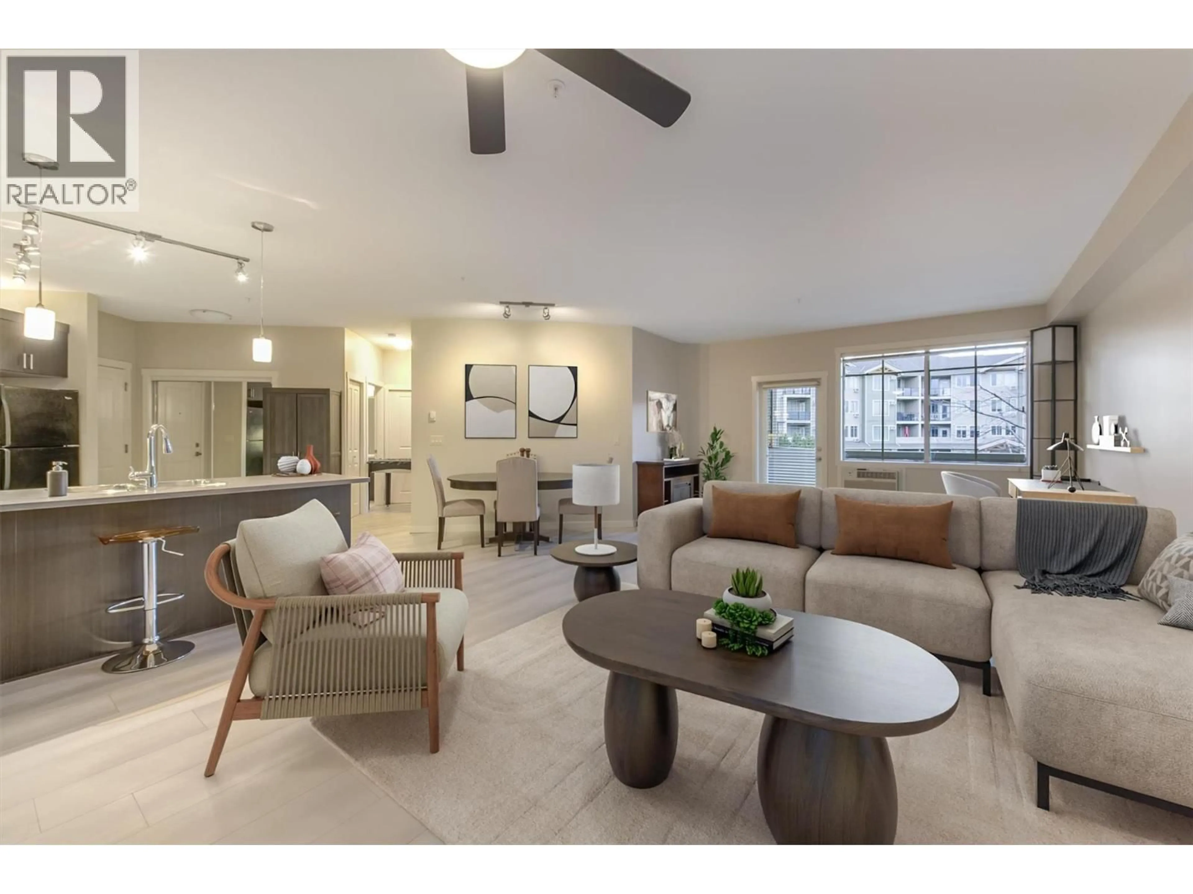 Living room with furniture, unknown for 218 - 3733 CASORSO ROAD, Kelowna British Columbia V1W5E3