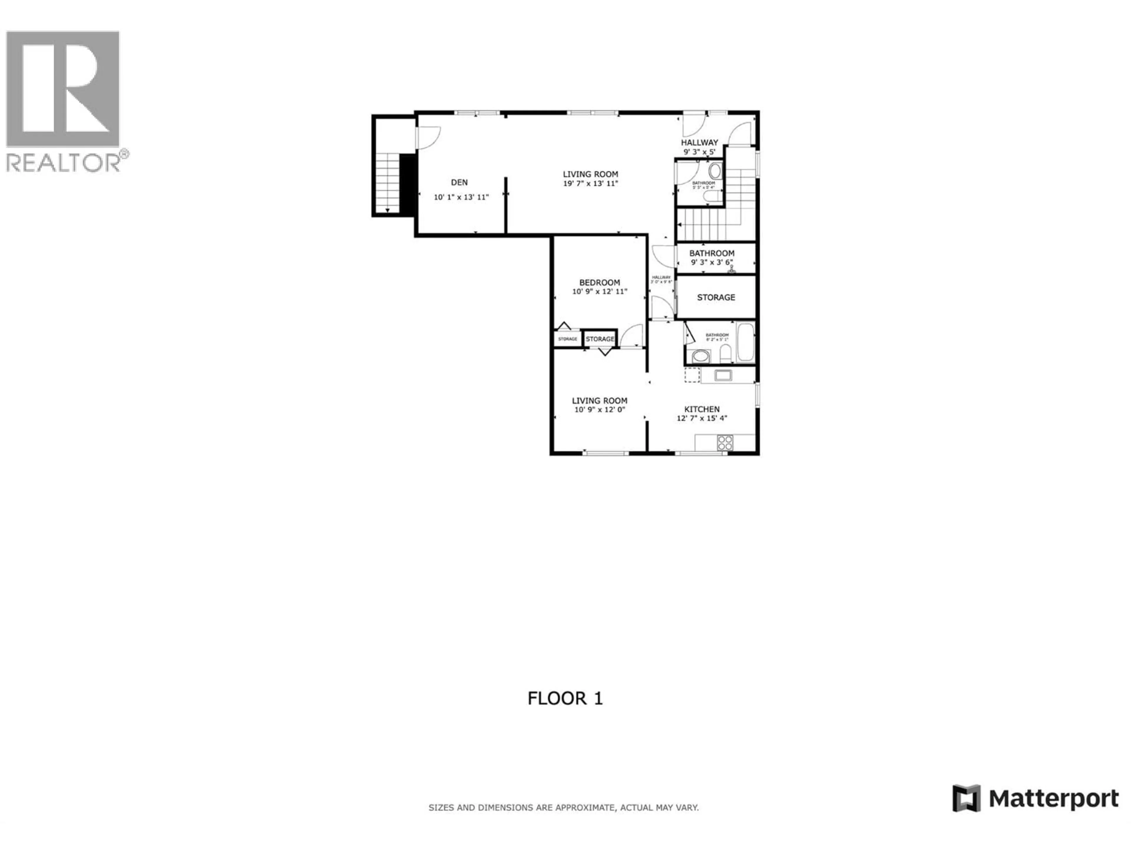 Floor plan for 4812 LAKESHORE PLACE, Kelowna British Columbia V1W4H6