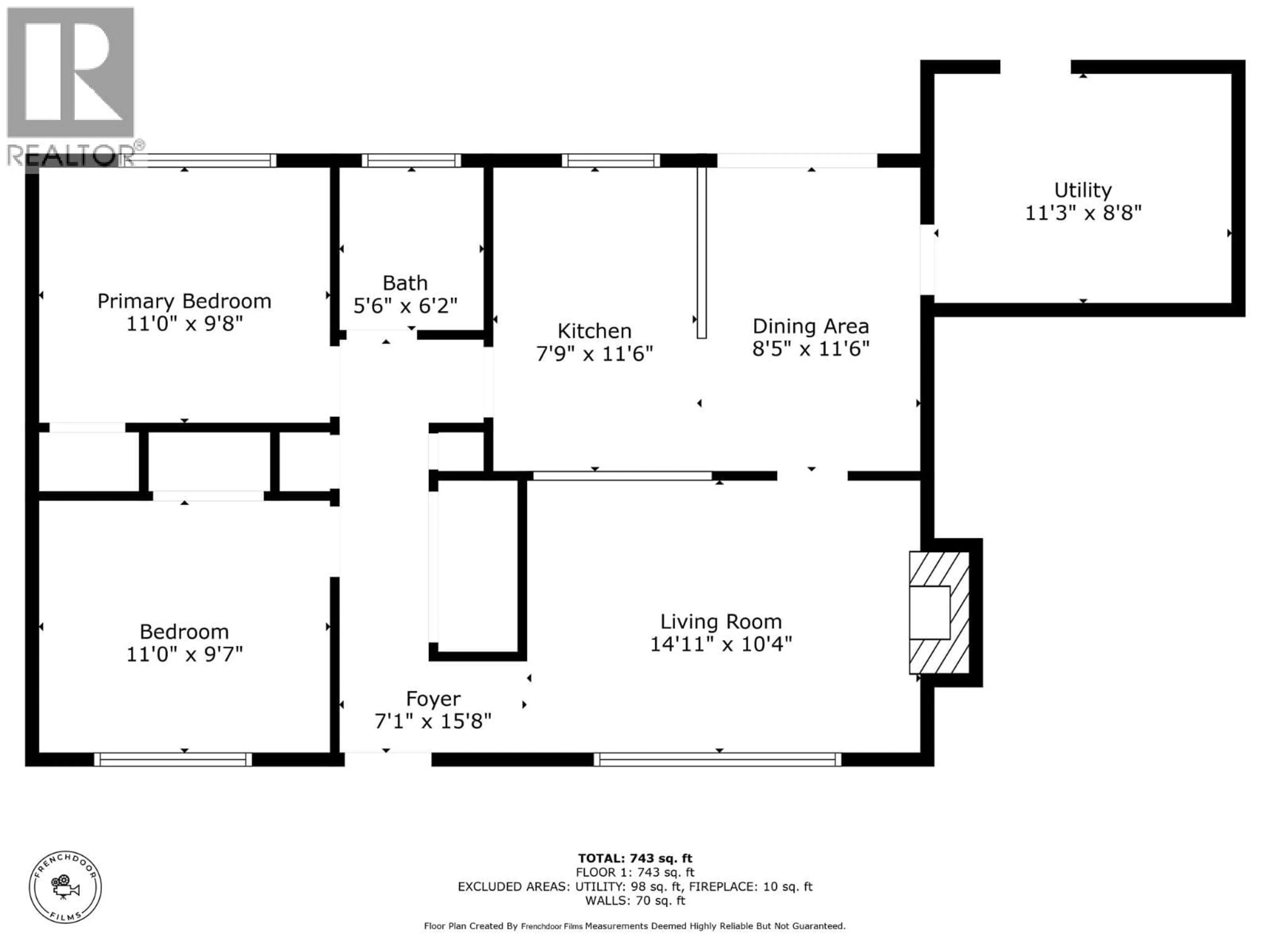 Floor plan for 2037 PARKER DRIVE, Merritt British Columbia V1K1J2