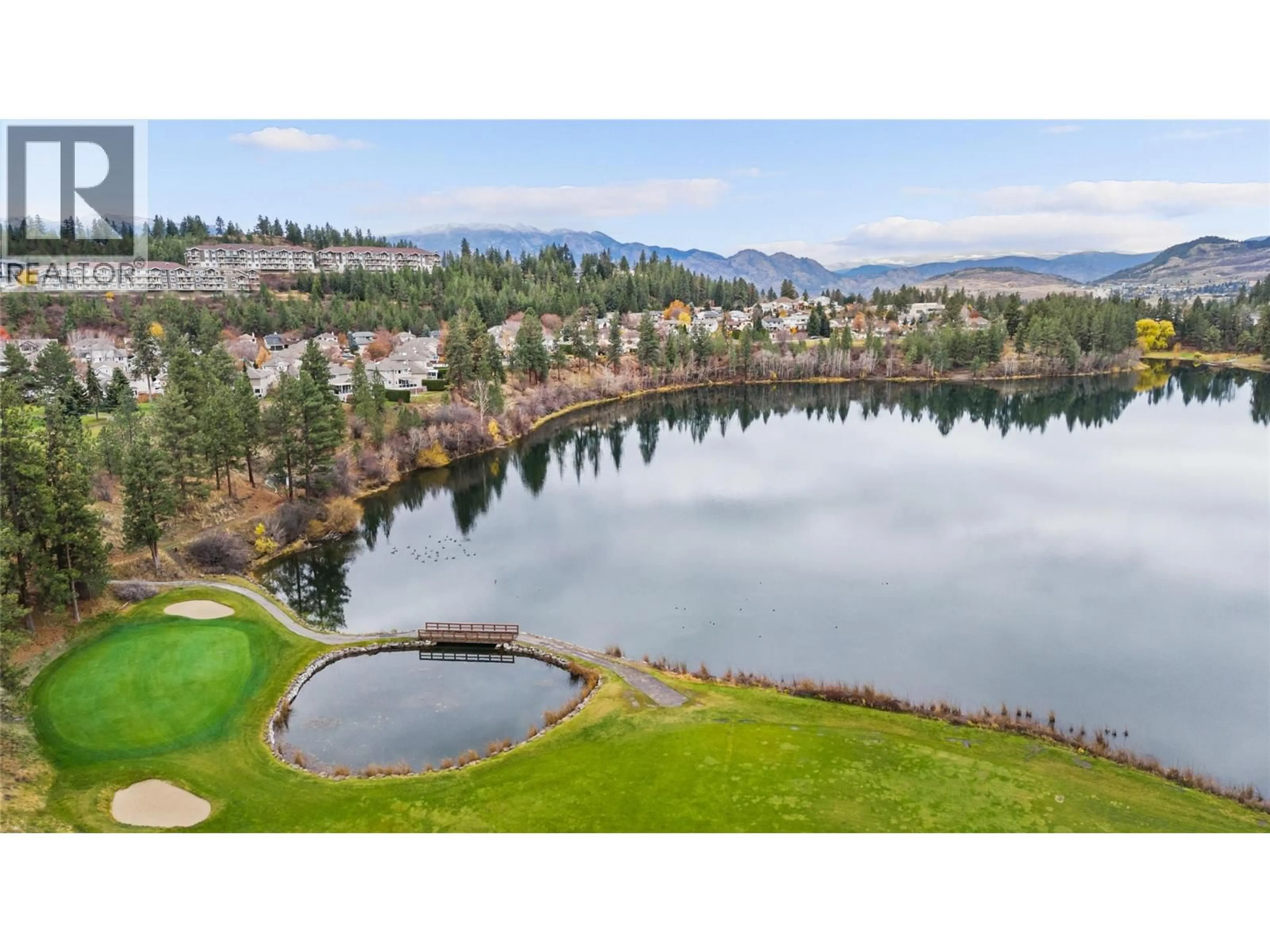 A pic from outside/outdoor area/front of a property/back of a property/a pic from drone, water/lake/river/ocean view for 206 - 2780 AUBURN ROAD, West Kelowna British Columbia V4T4C2