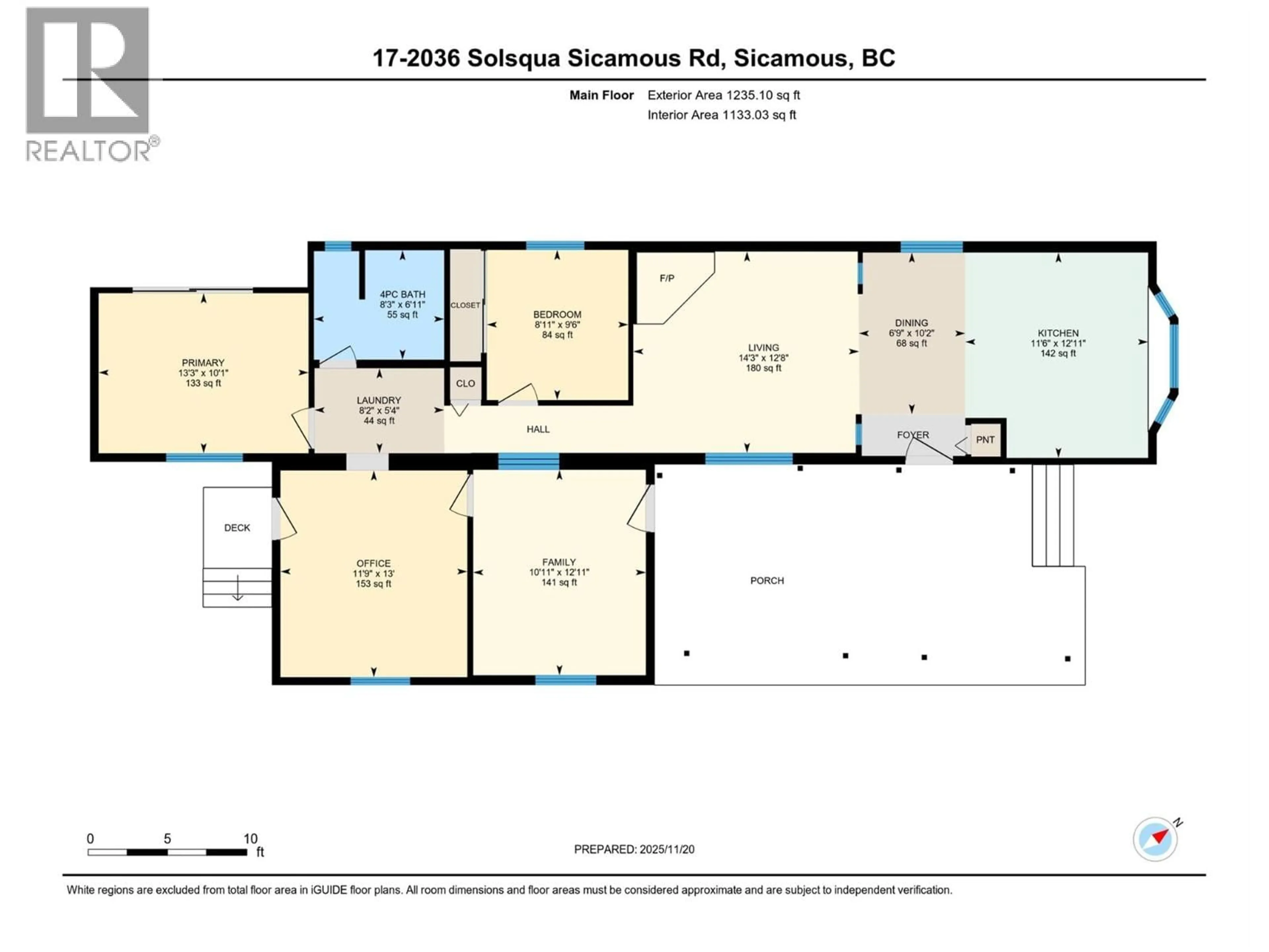 Floor plan for 17 - 2036 SOLSQUA SICAMOUS ROAD, Sicamous British Columbia V0E2V4