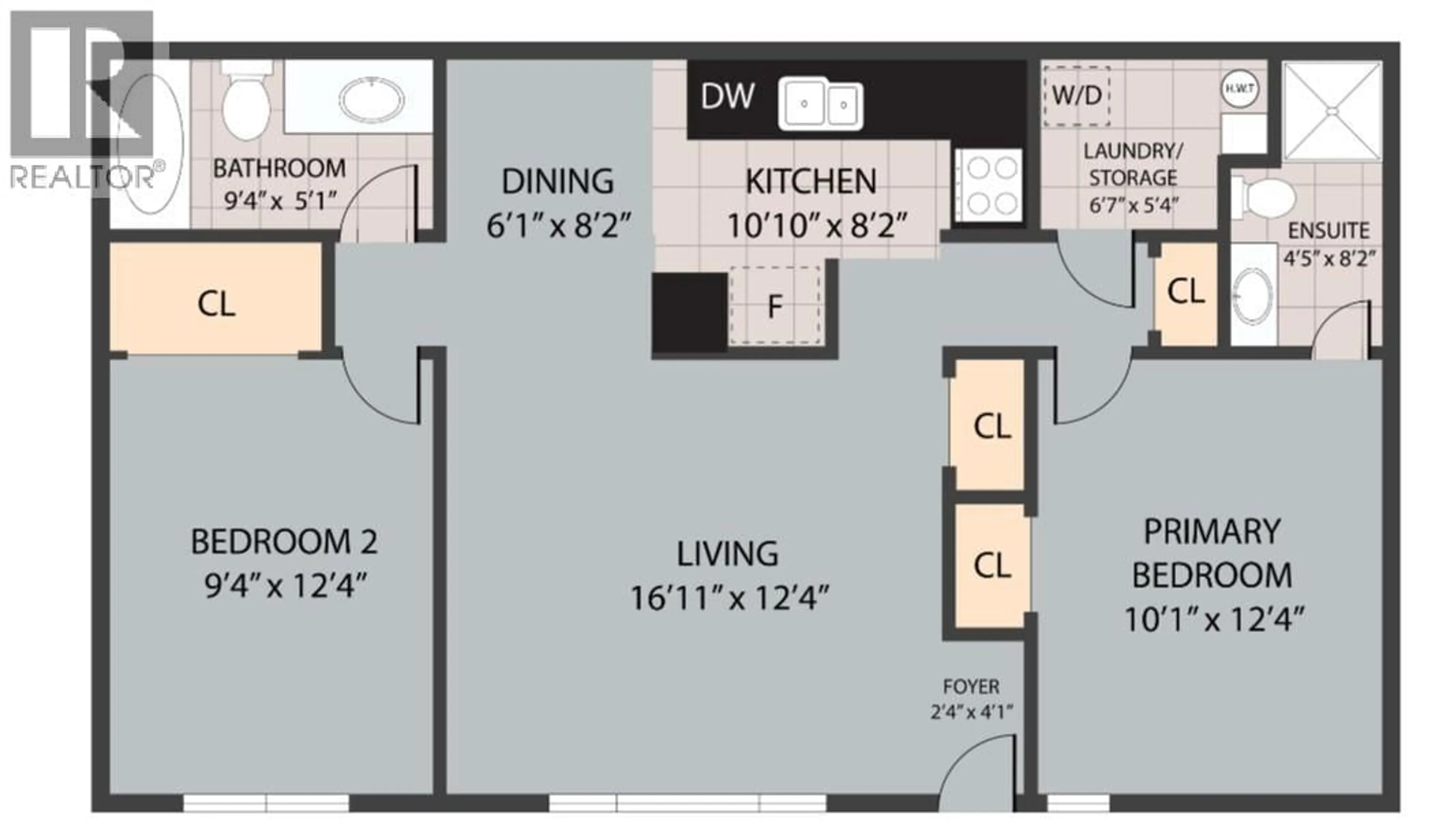 Floor plan for 118 - 505 BROWNE ROAD, Vernon British Columbia V1T7M2