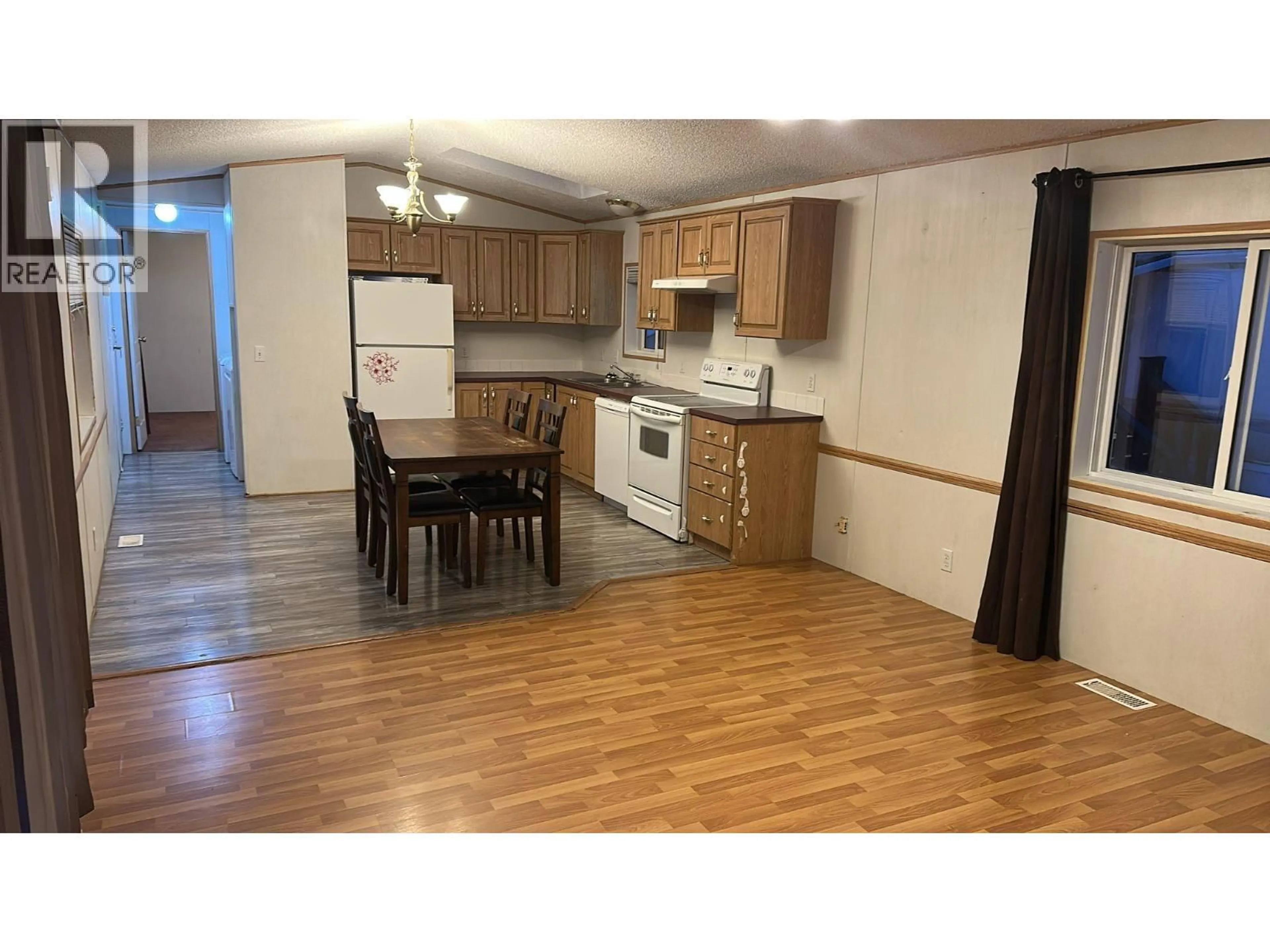 Standard kitchen, wood/laminate floor for 62 - 6549 WILDMARE OTHER, Chetwynd British Columbia V0C1J0