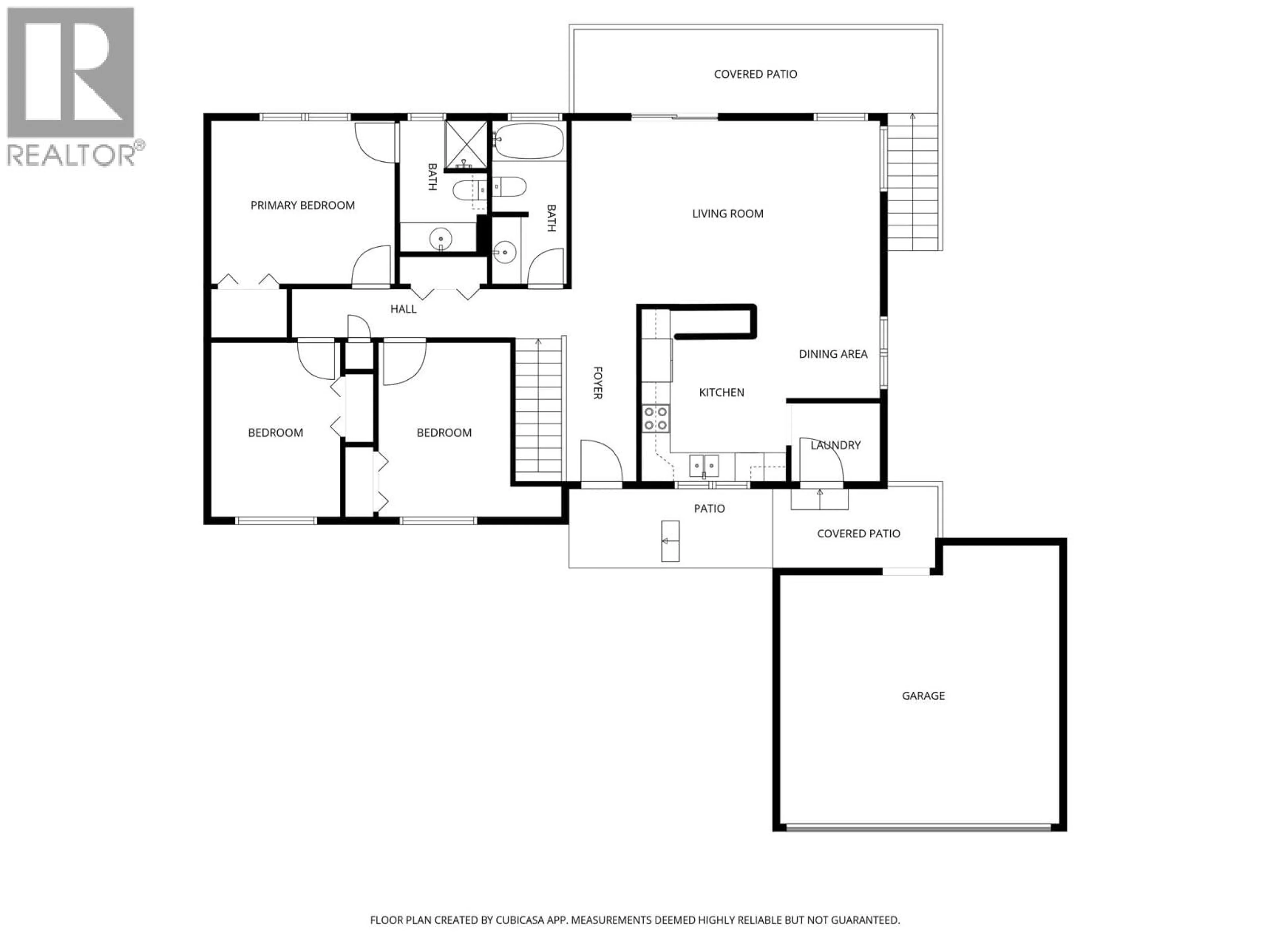 Floor plan for 6355 CARDINAL ROAD, Vernon British Columbia V1H1W3