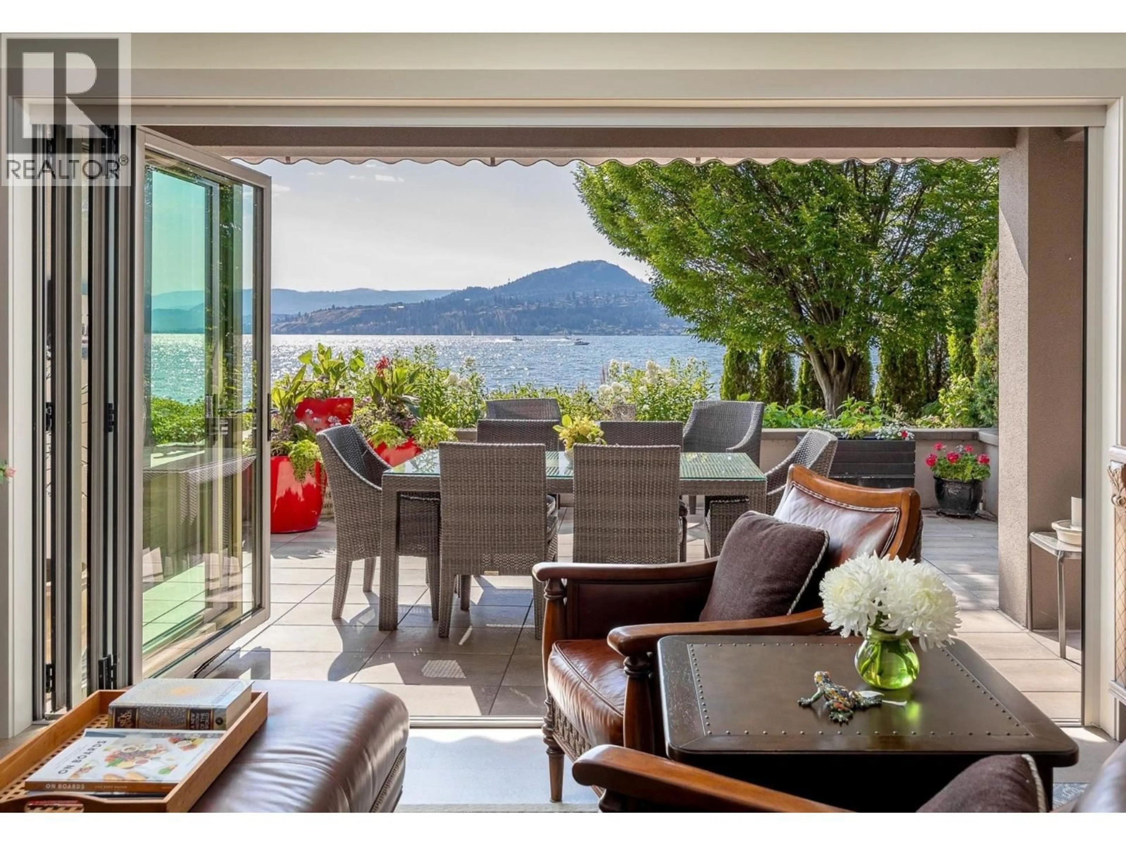 Patio, water/lake/river/ocean view for 12 - 3300 WATT ROAD, Kelowna British Columbia V1W3C8