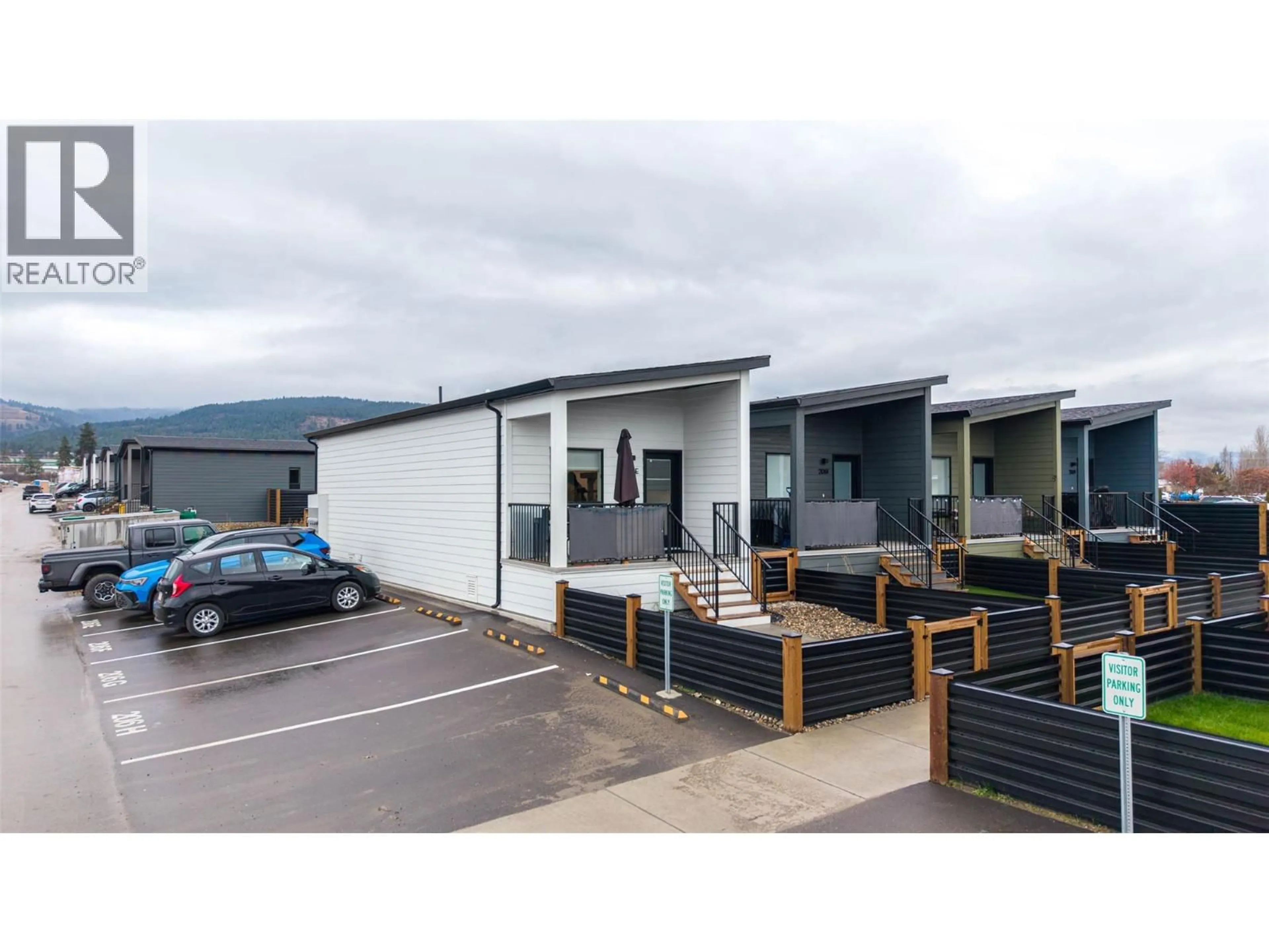 A pic from outside/outdoor area/front of a property/back of a property/a pic from drone, unknown for 206E - 8900 JIM BAILEY ROAD, Kelowna British Columbia V4V1E8