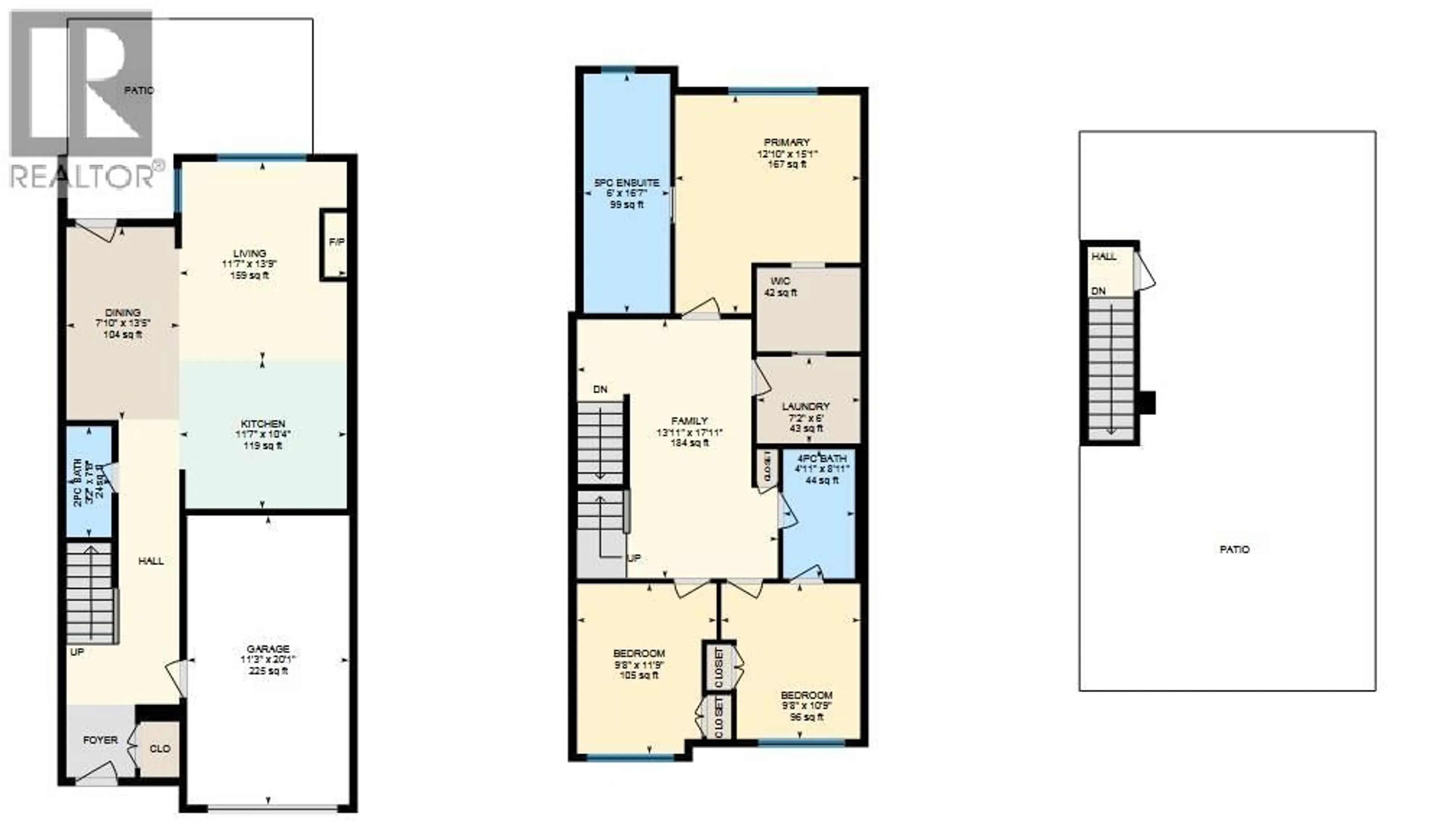 Floor plan for 2 - 525 MCCLURE ROAD, Kelowna British Columbia V1W1K9