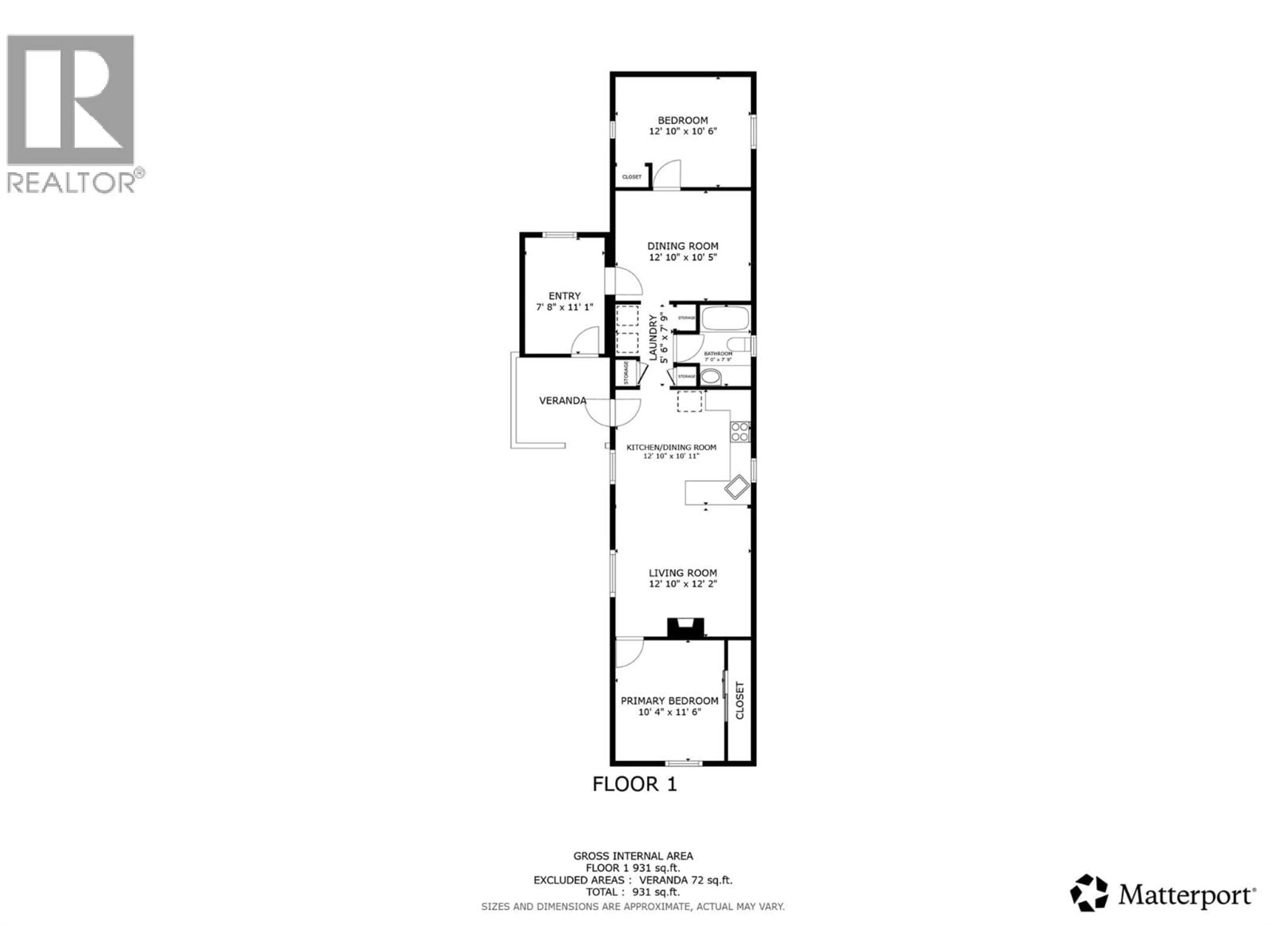 Floor plan for 32 - 1554 GRANITE ROAD, Nelson British Columbia V1L6T6