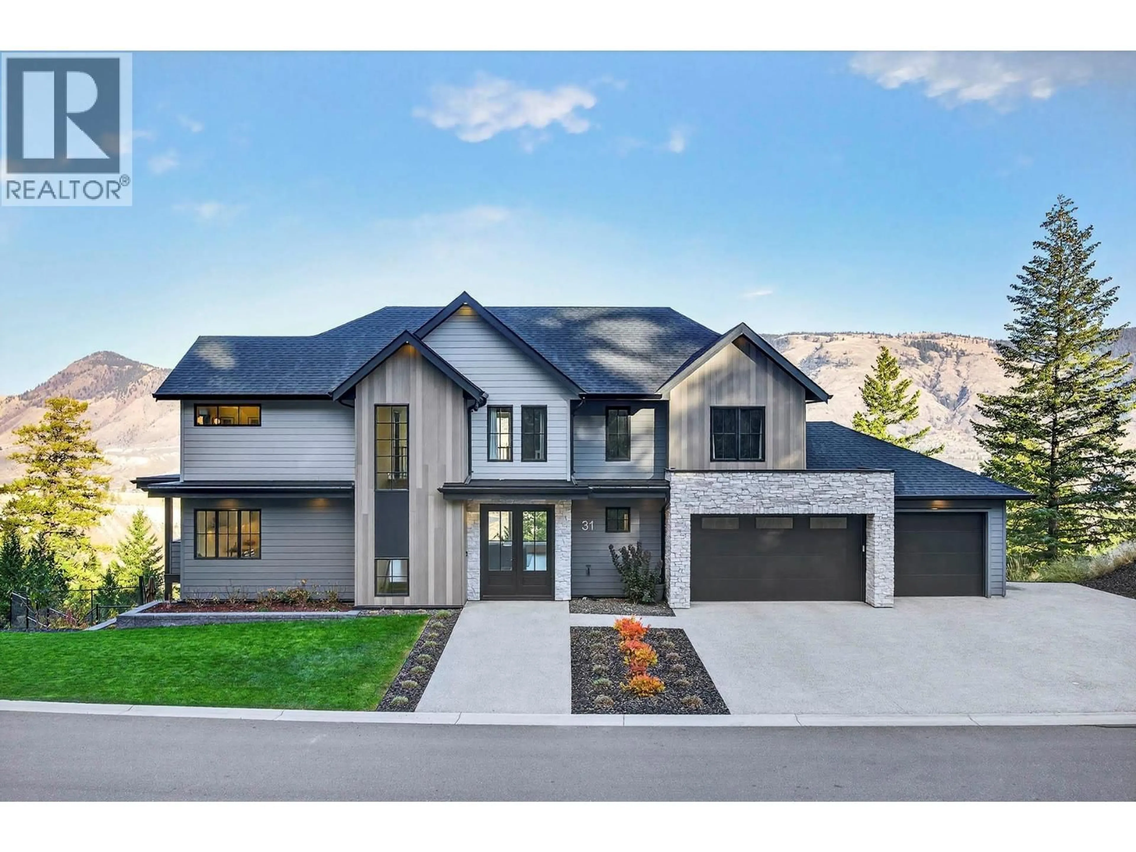 Home with brick exterior material, mountain view for 31 - 3100 KICKING HORSE DRIVE, Kamloops British Columbia V2E0B8