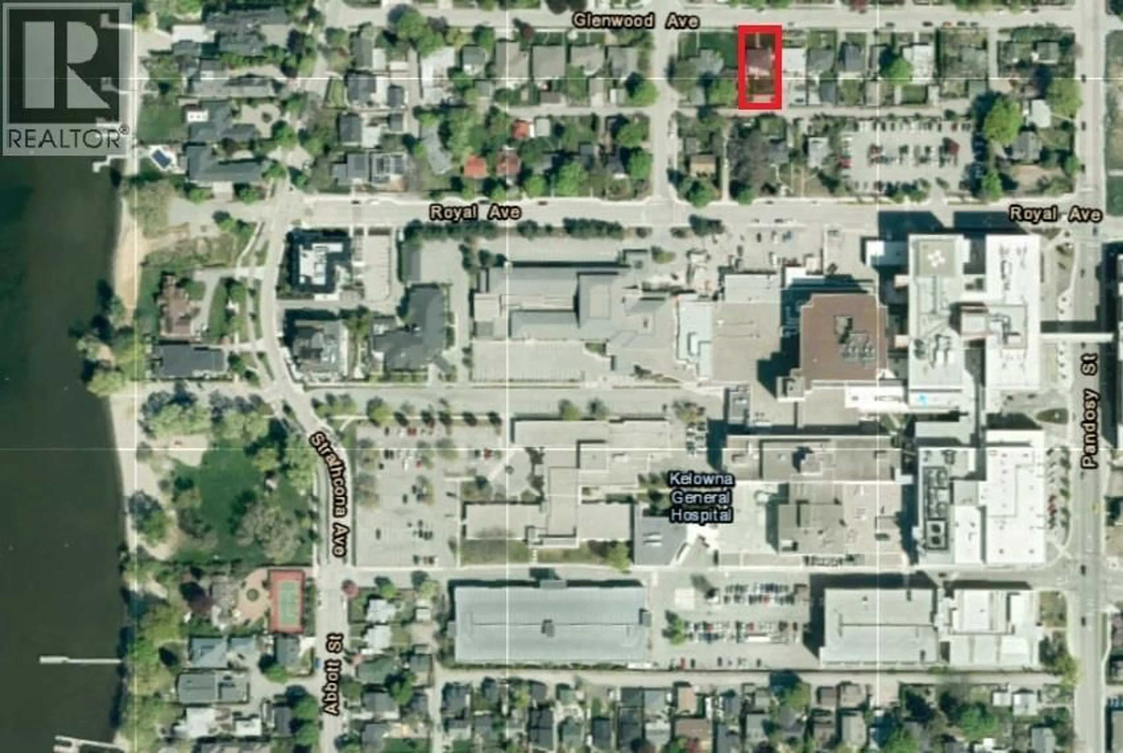 Picture of a map for 425 GLENWOOD AVENUE, Kelowna British Columbia V1Y5L9