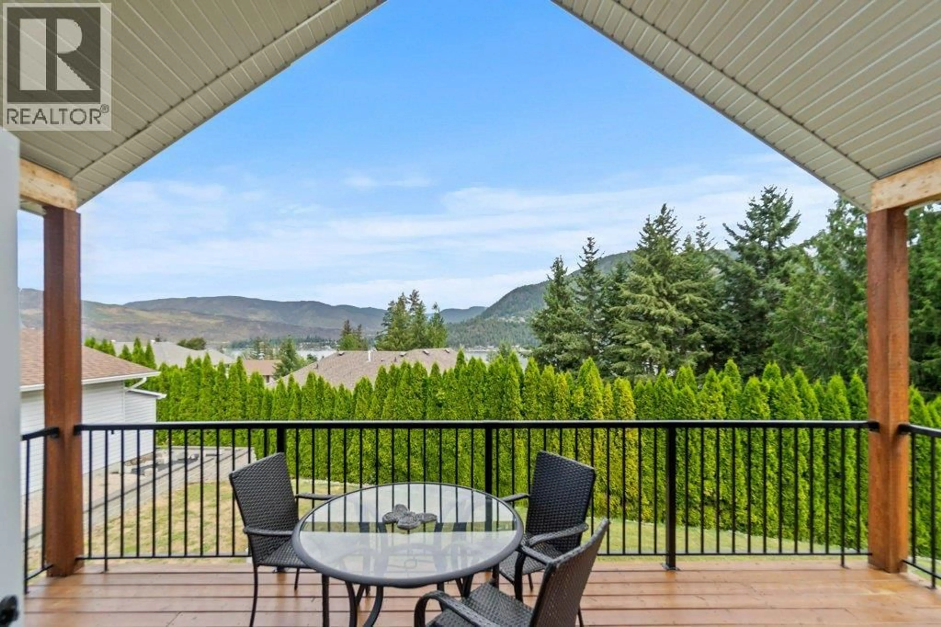 Patio, water/lake/river/ocean view for 2421 SUNRISE BOULEVARD, Blind Bay British Columbia V0E2W2