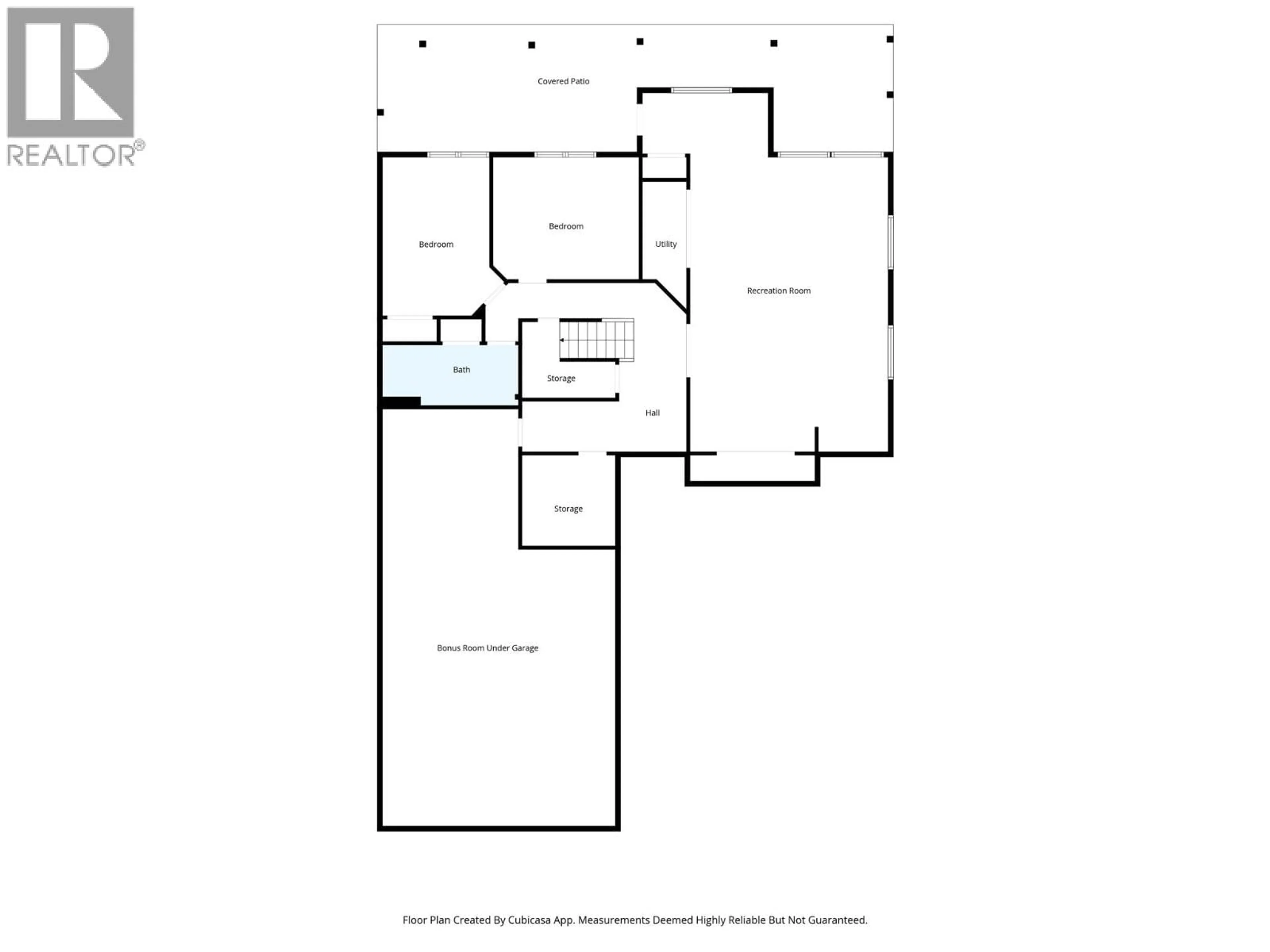 Floor plan for 1990 KECHIKA STREET, Kamloops British Columbia V2E2T2