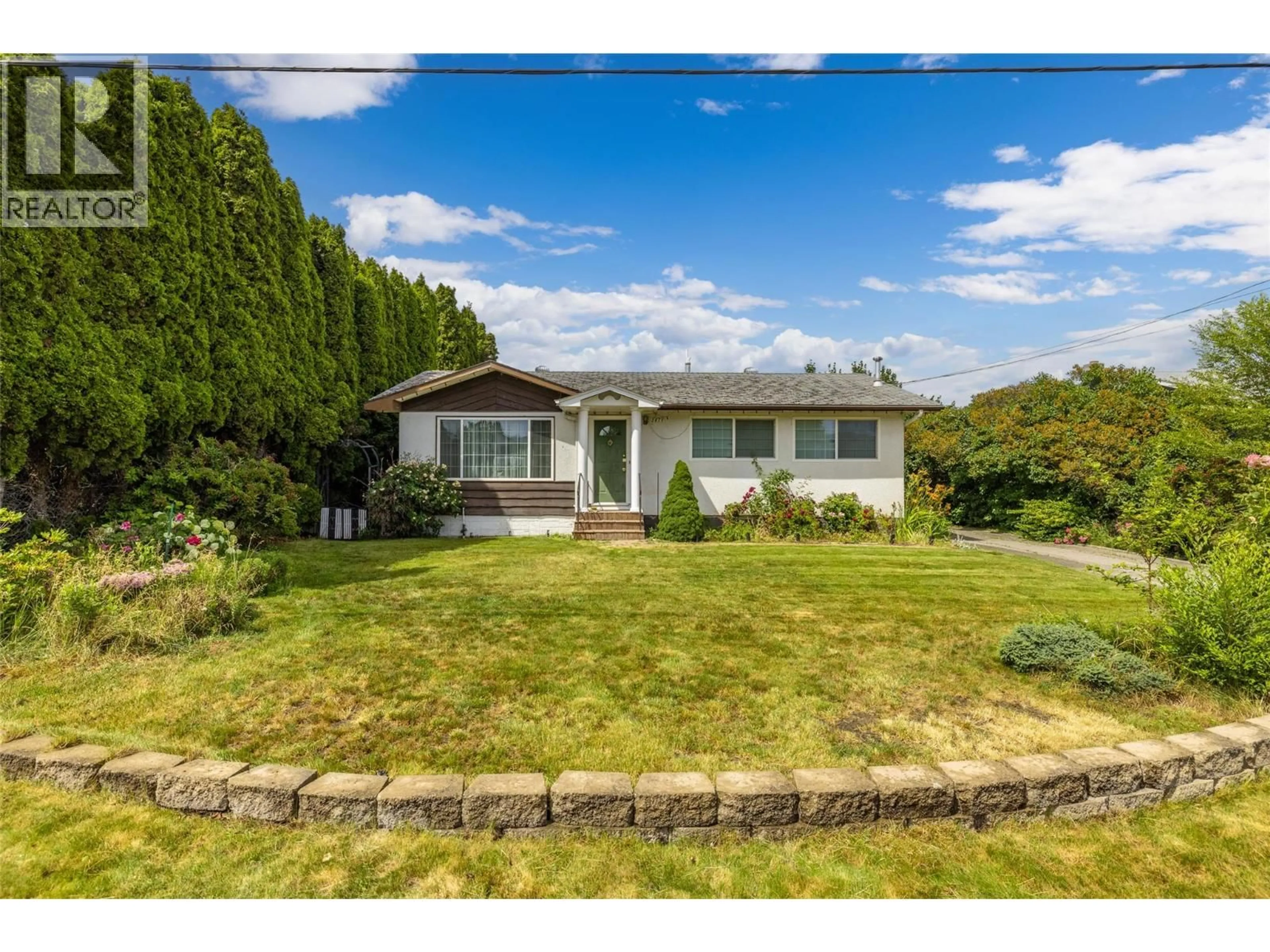 A pic from outside/outdoor area/front of a property/back of a property/a pic from drone, street for 2436 APOLLO ROAD, West Kelowna British Columbia V4T1P7