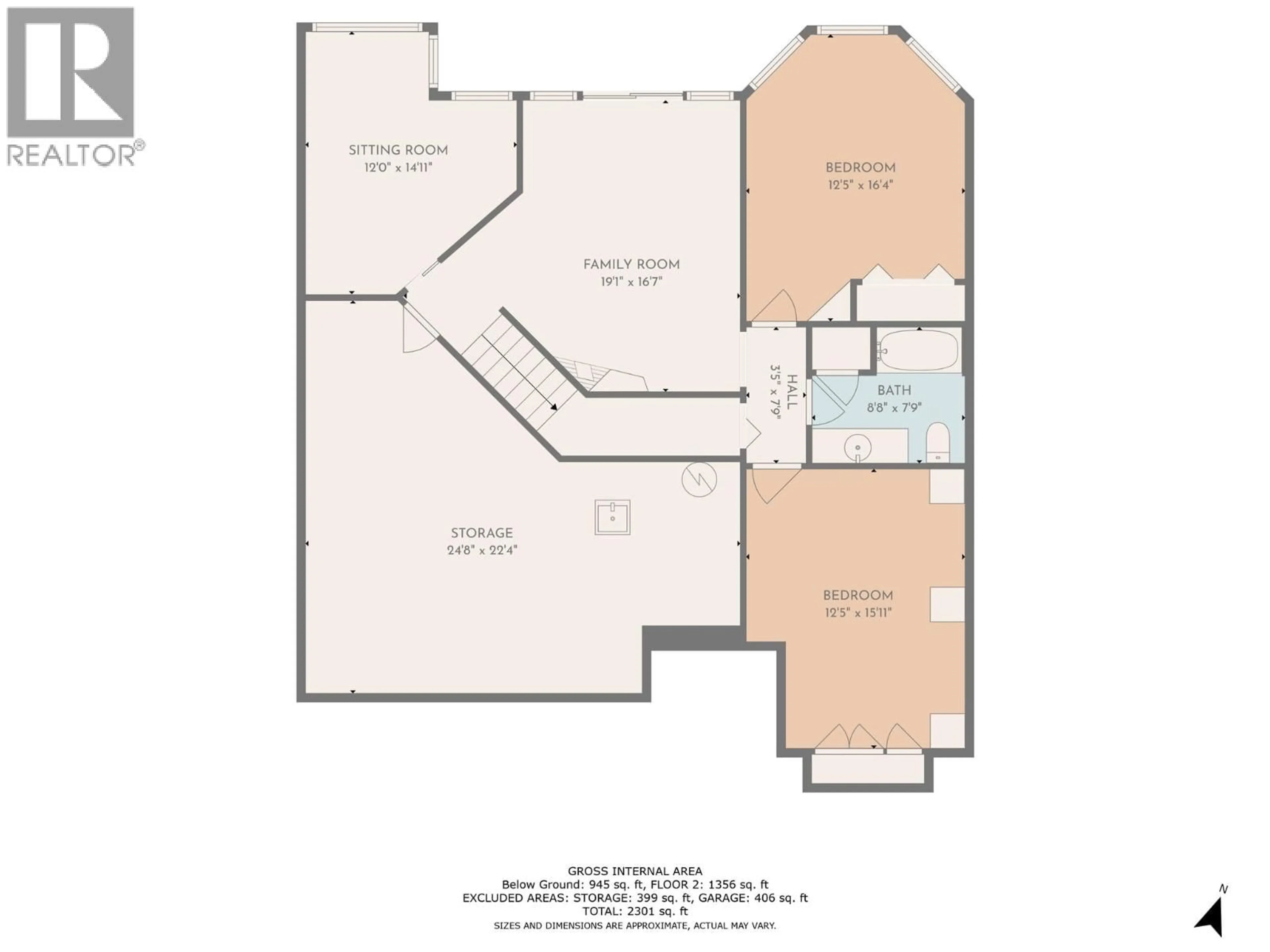 Floor plan for 14 - 4400 GALLAGHERS DRIVE EAST, Kelowna British Columbia V1W3Z8