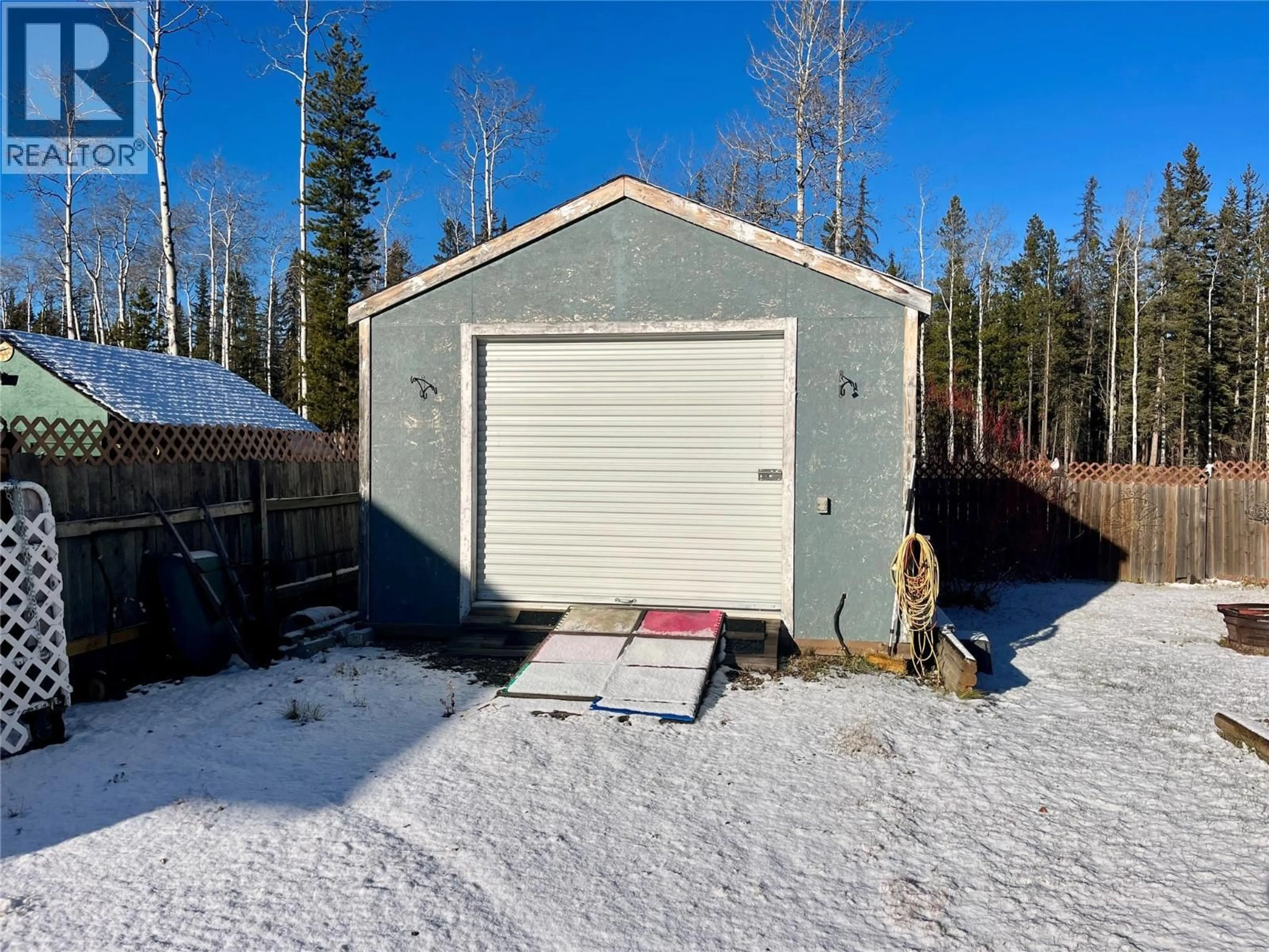Shed for 215 PEACE RIVER CRESCENT, Tumbler Ridge British Columbia V0C2W0