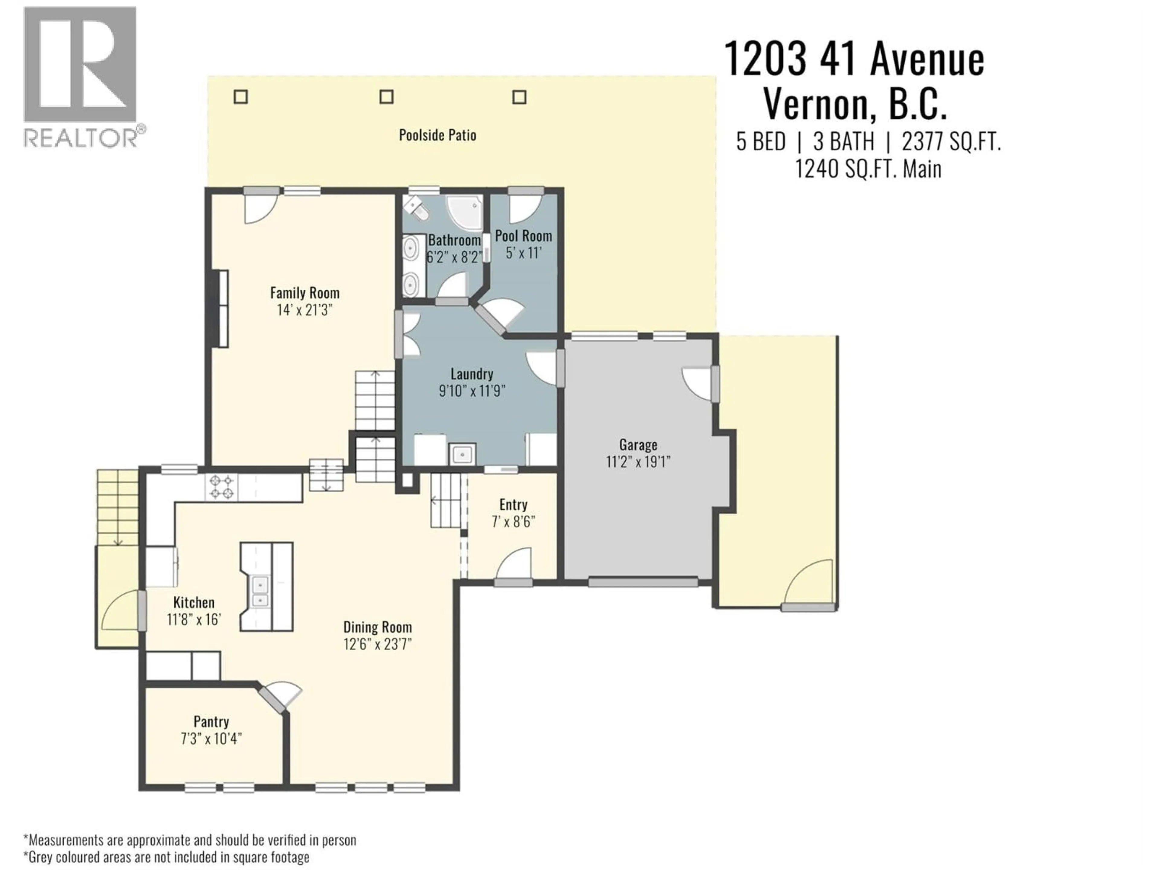 Floor plan for 1203 41 AVENUE, Vernon British Columbia V1T8A6