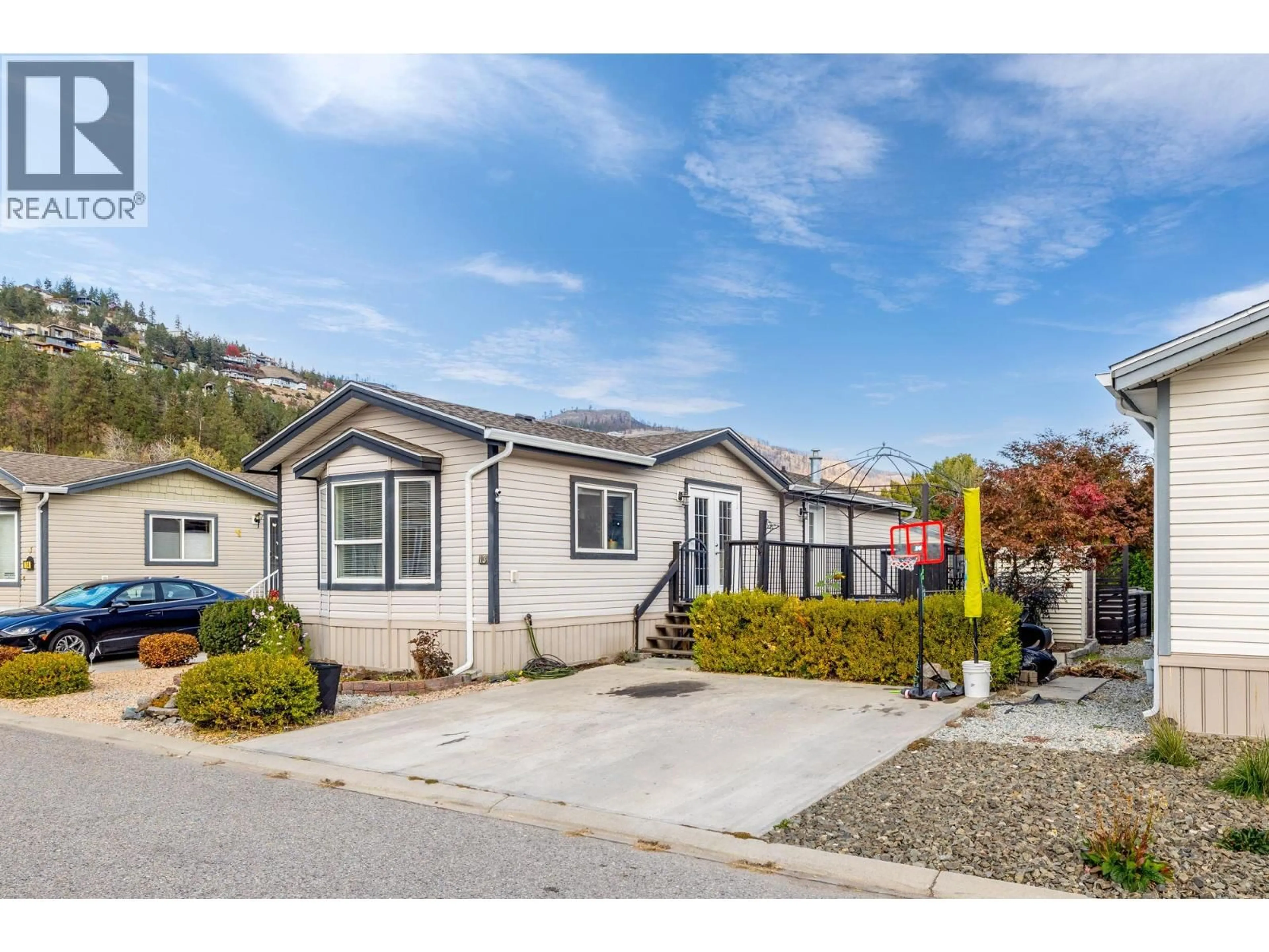 Home with vinyl exterior material, street for 13 - 1835 NANCEE WAY COURT, West Kelowna British Columbia V1Z4C1