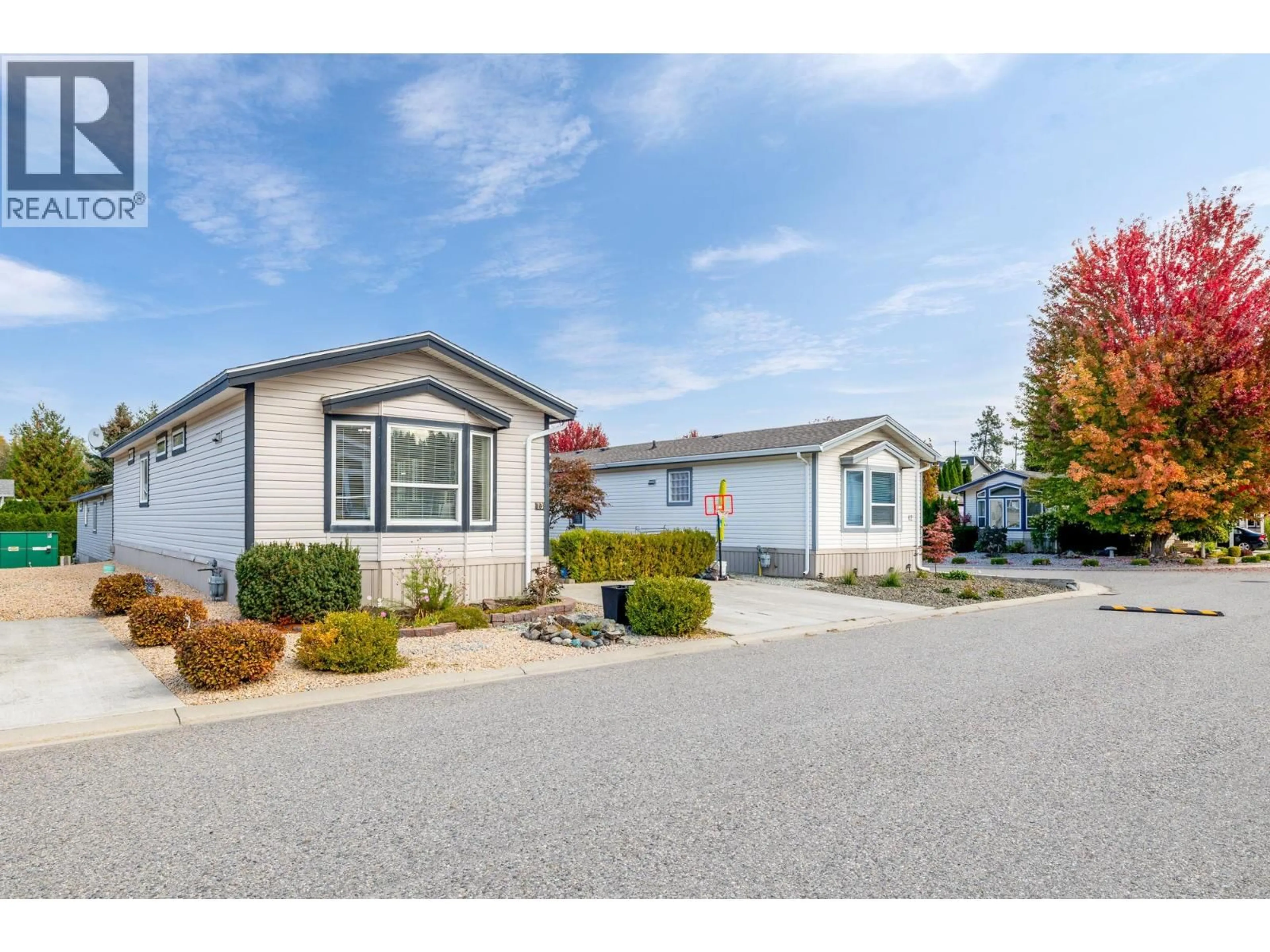 Home with vinyl exterior material, street for 13 - 1835 NANCEE WAY COURT, West Kelowna British Columbia V1Z4C1