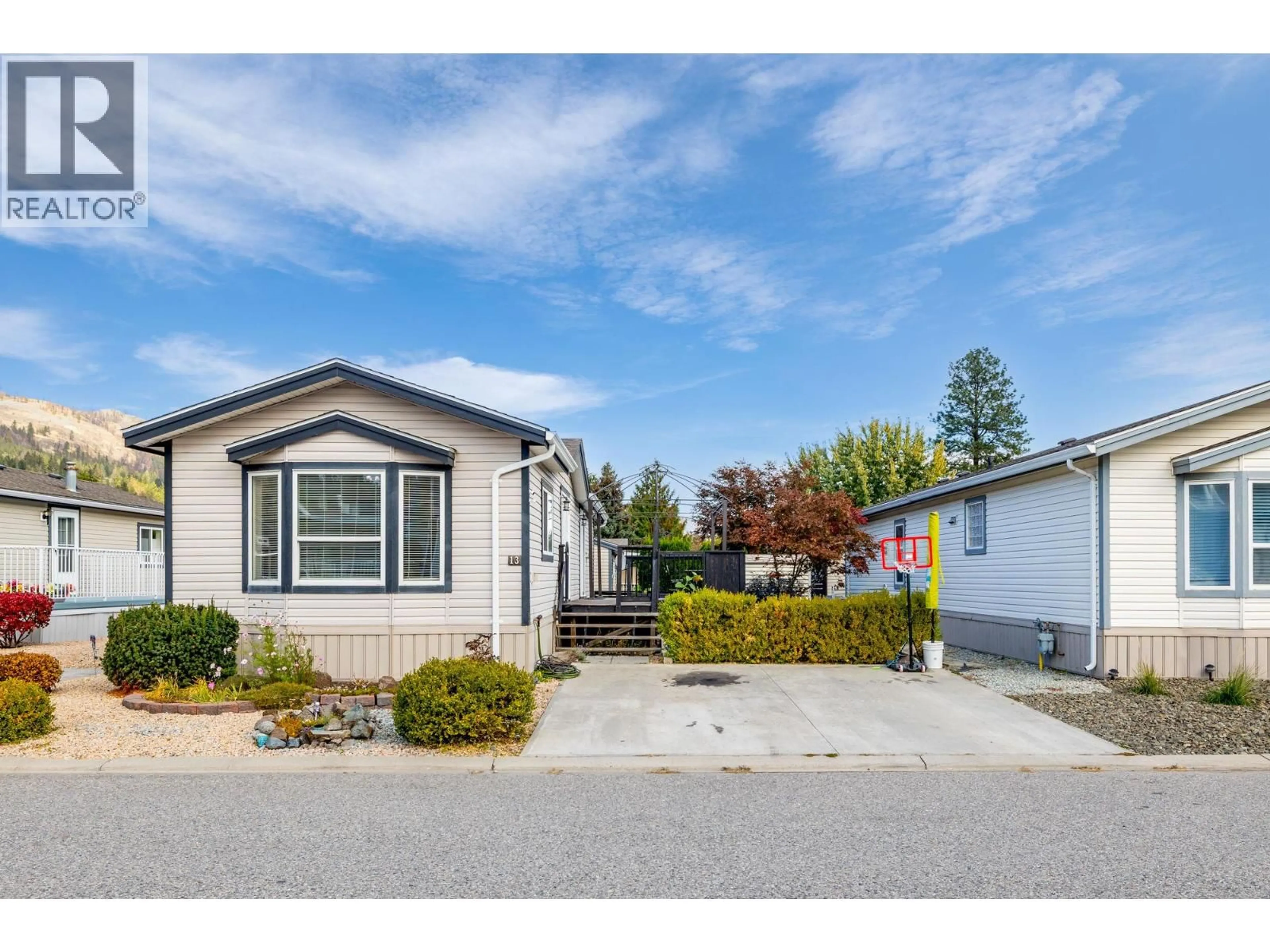 Home with vinyl exterior material, street for 13 - 1835 NANCEE WAY COURT, West Kelowna British Columbia V1Z4C1