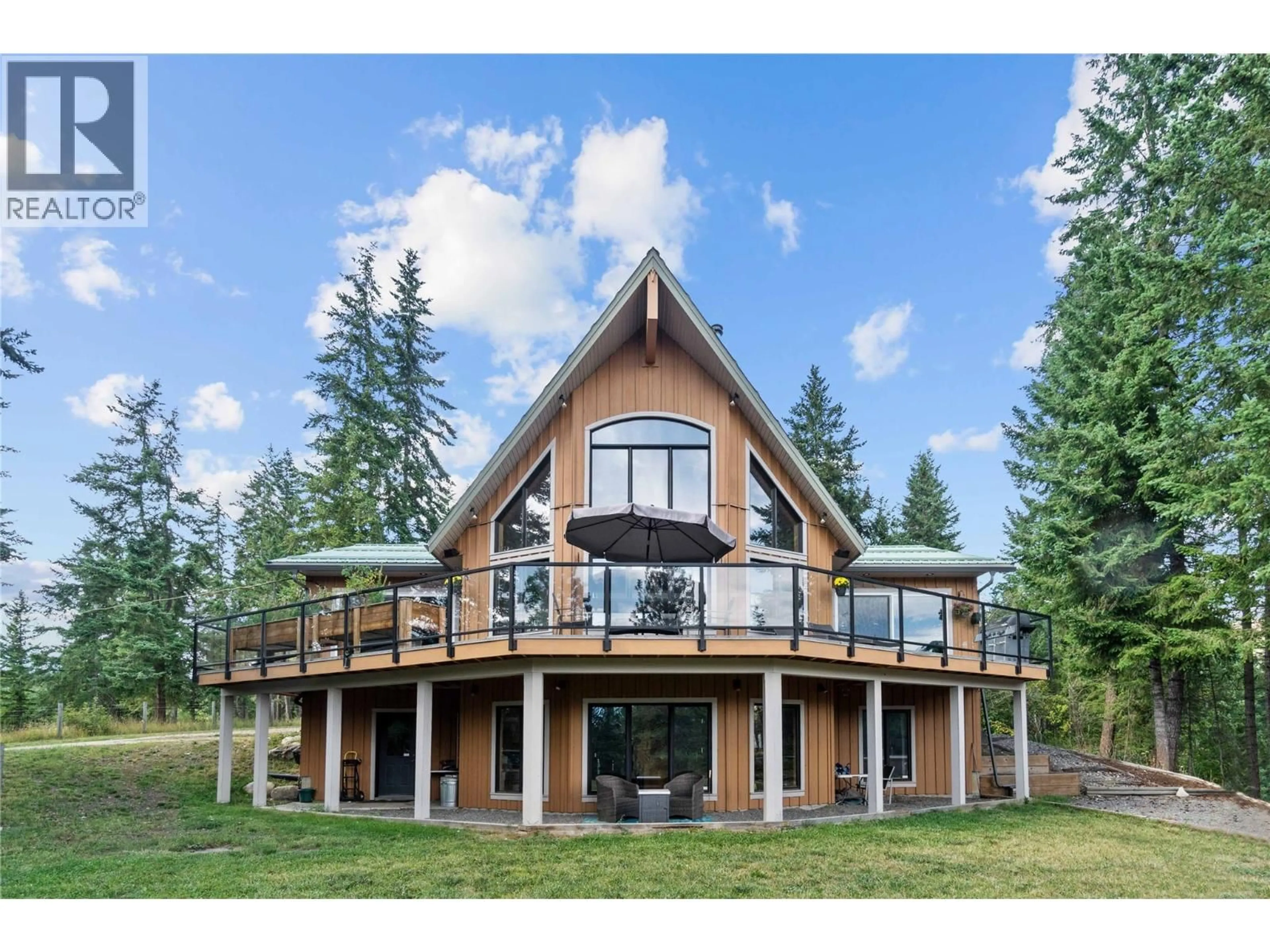 Home with vinyl exterior material, mountain view for 65 FURLONG ROAD, Enderby British Columbia V0E1V3