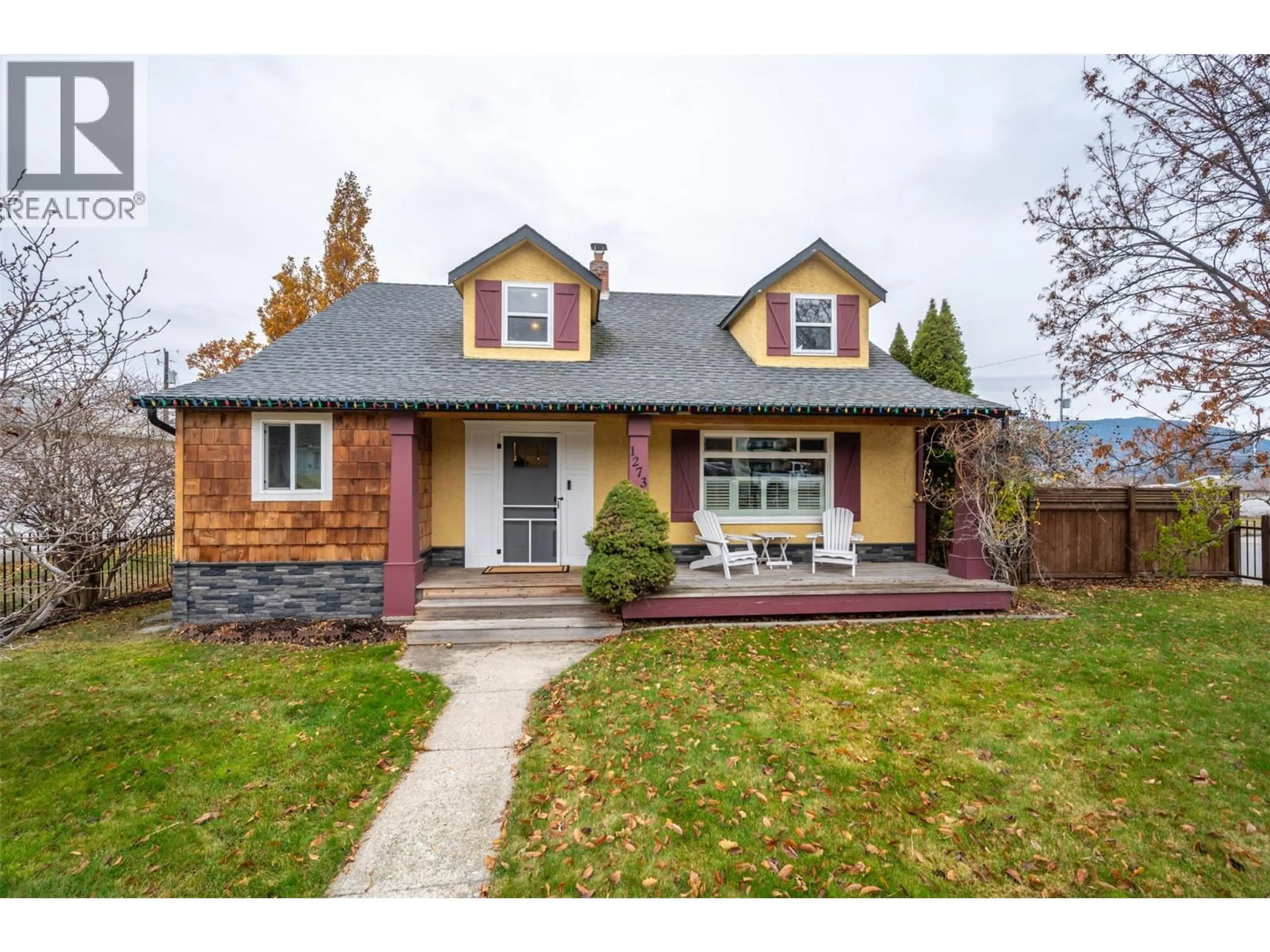 Home with brick exterior material, street for 1273 KILLARNEY STREET, Penticton British Columbia V2A4R3