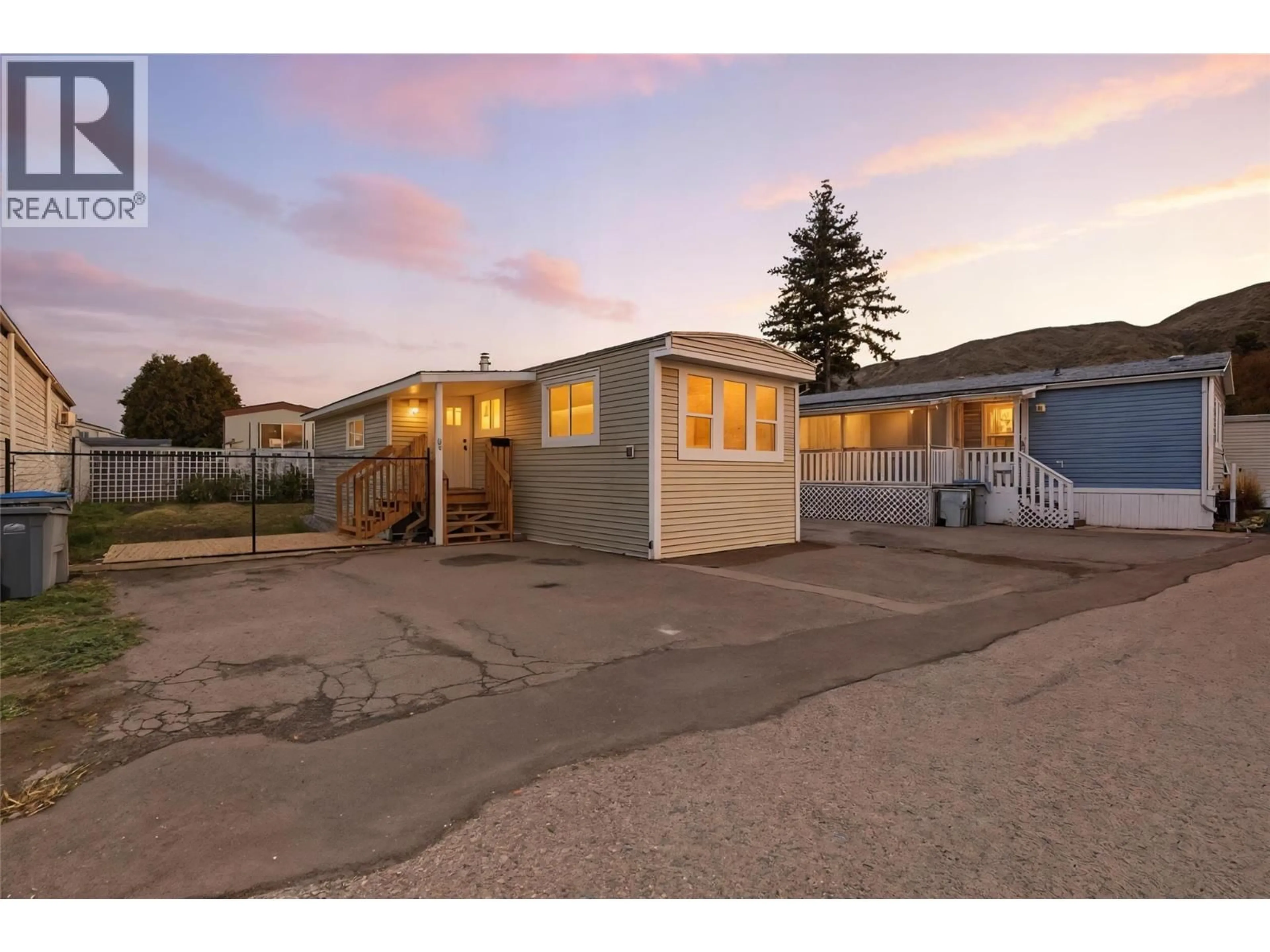 A pic from outside/outdoor area/front of a property/back of a property/a pic from drone, building for 96 - 1655 ORD ROAD, Kamloops British Columbia V2B7V6