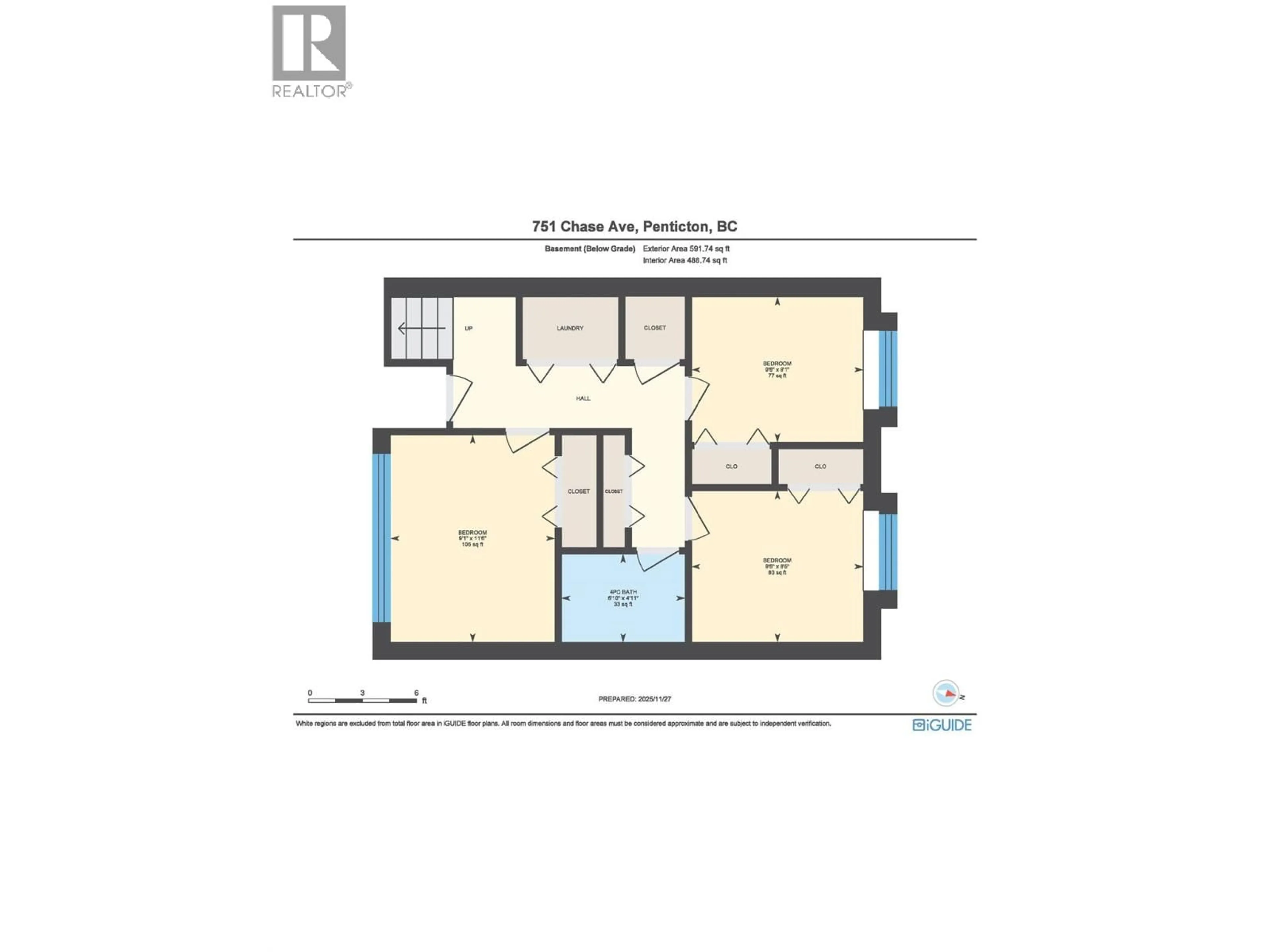 Floor plan for 751 CHASE AVENUE, Penticton British Columbia V2A2H8