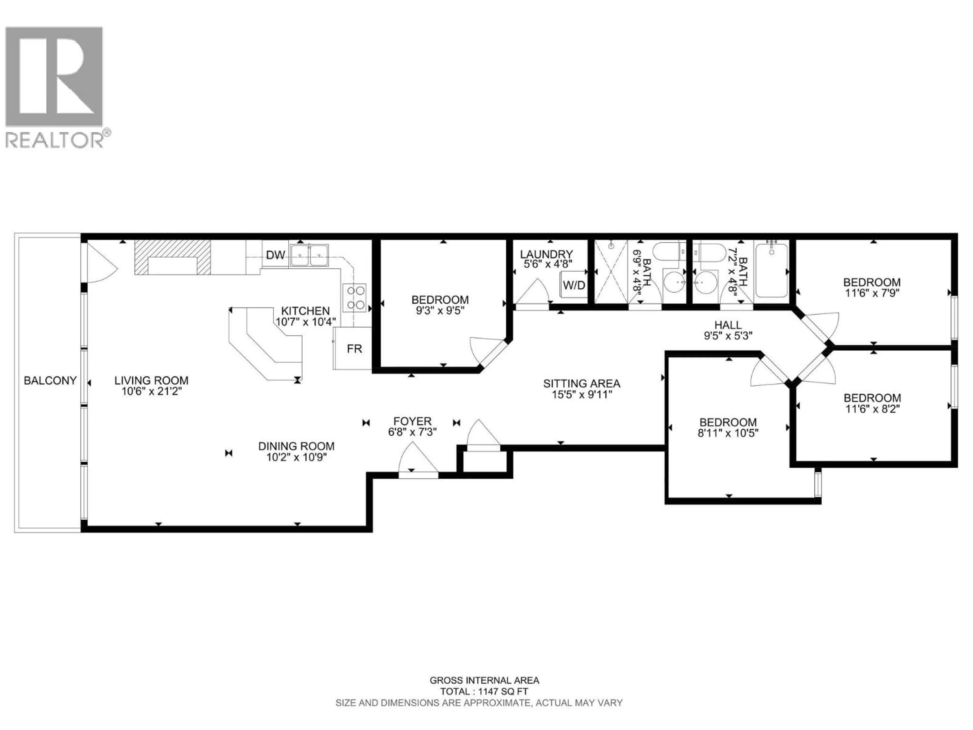 Floor plan for 104 - 7375 PORCUPINE ROAD, Big White British Columbia V1P1P3