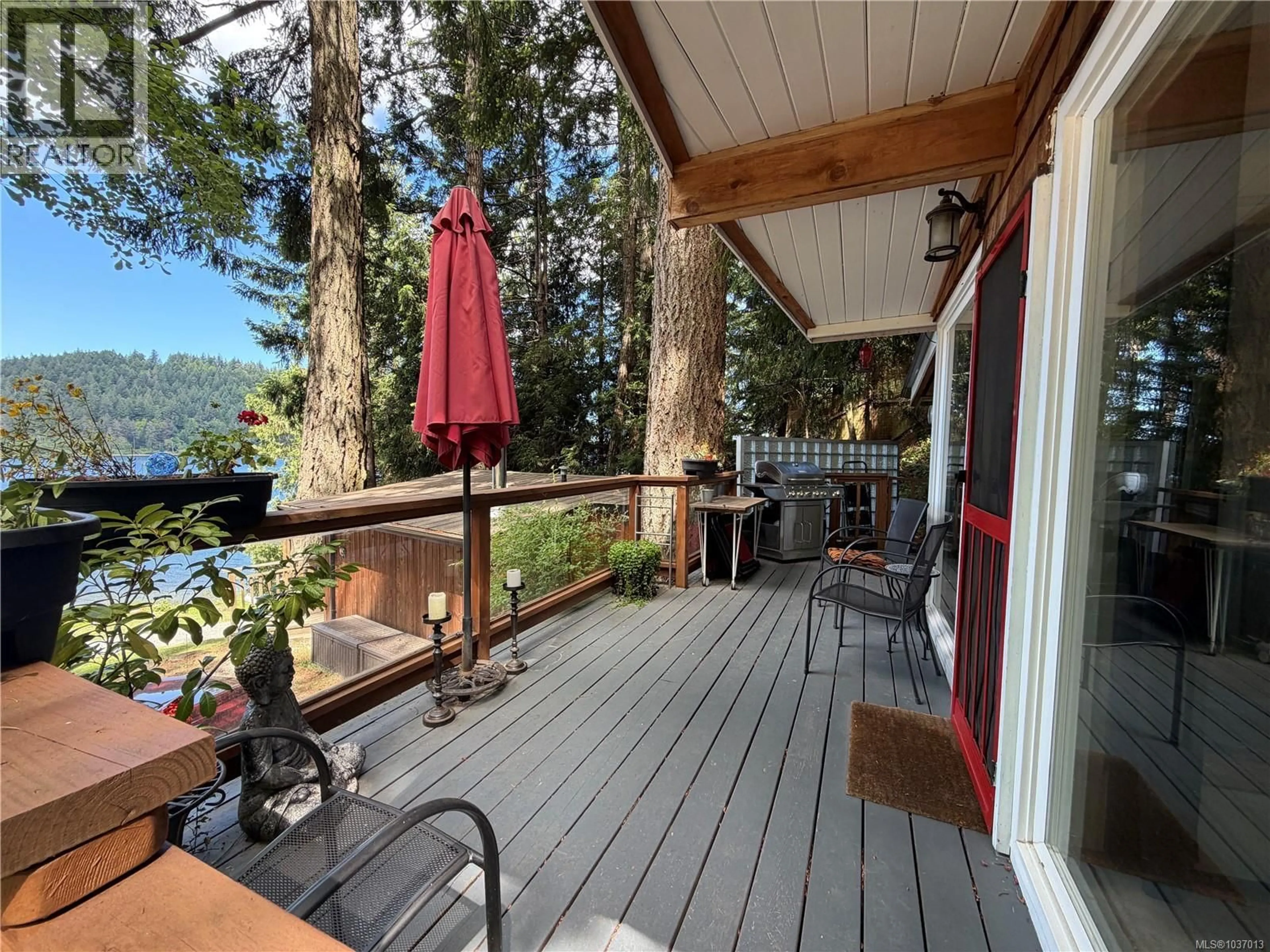 Patio, water/lake/river/ocean view for Cabin 3 - 1136 NORTH END ROAD, Salt Spring British Columbia V8K1M1