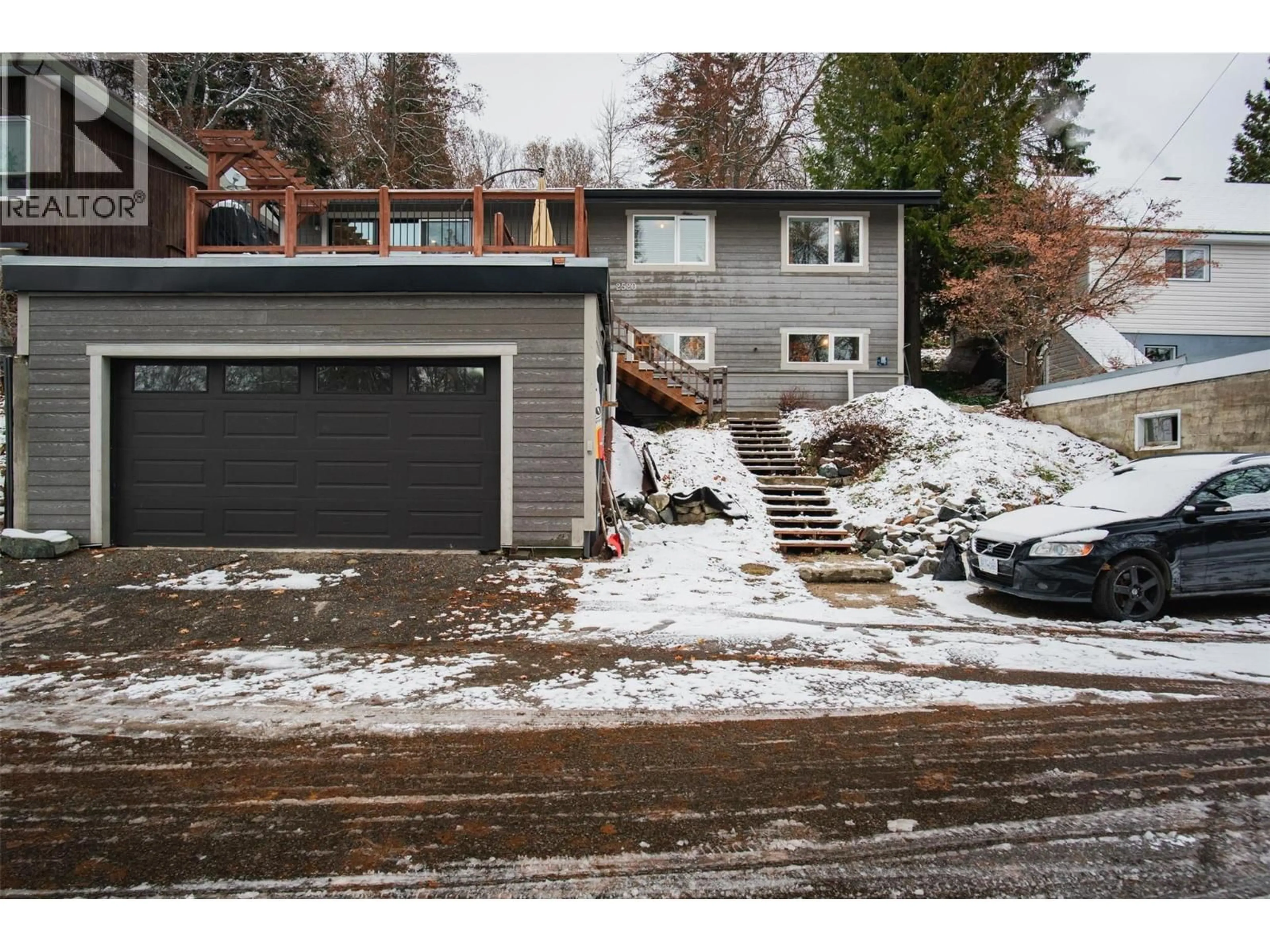 A pic from outside/outdoor area/front of a property/back of a property/a pic from drone, street for 2520 COOK AVENUE, Rossland British Columbia V0G1Y0