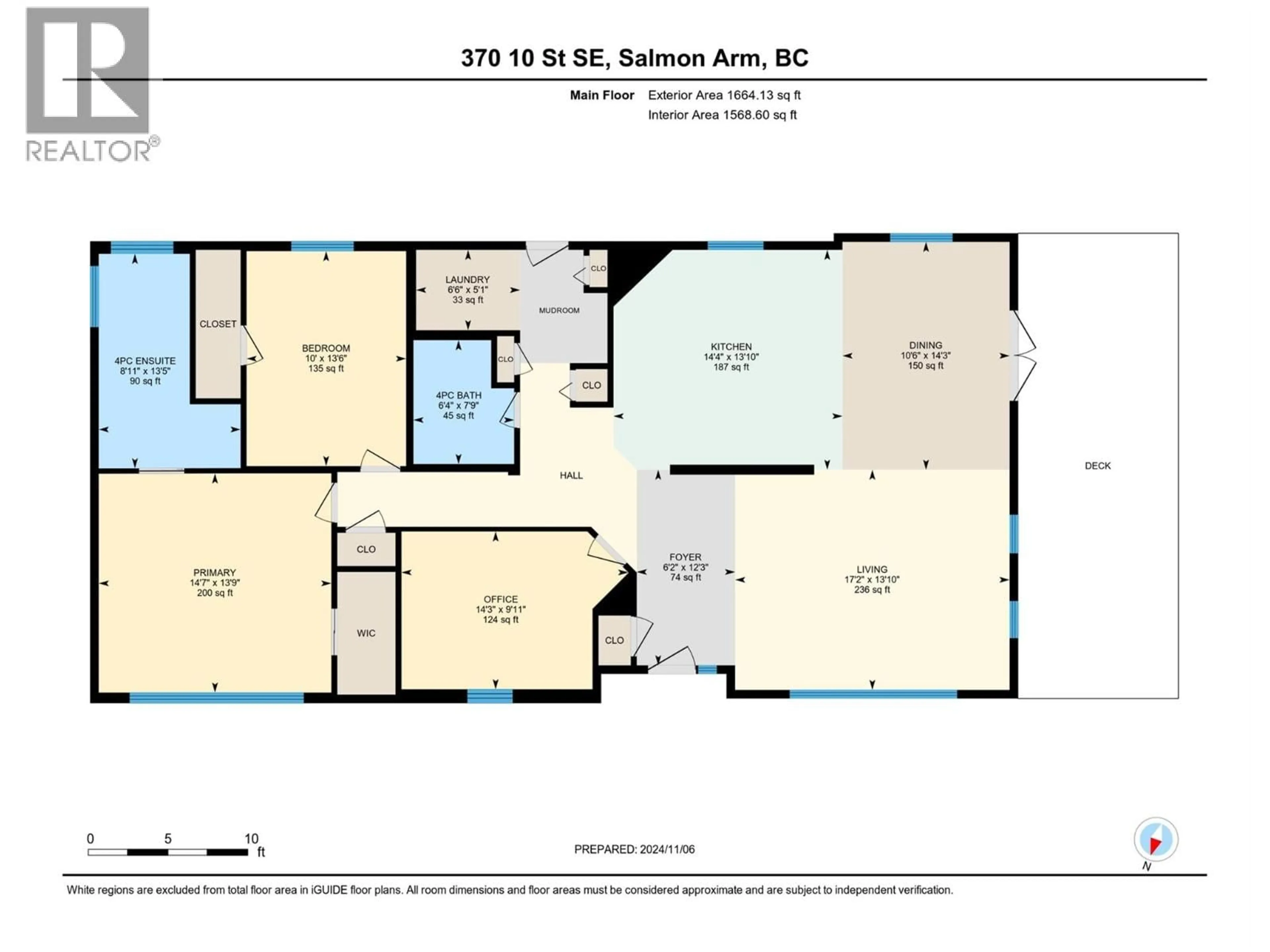 Floor plan for 350 & 370 10 STREET SOUTHEAST, Salmon Arm British Columbia V1E4J6