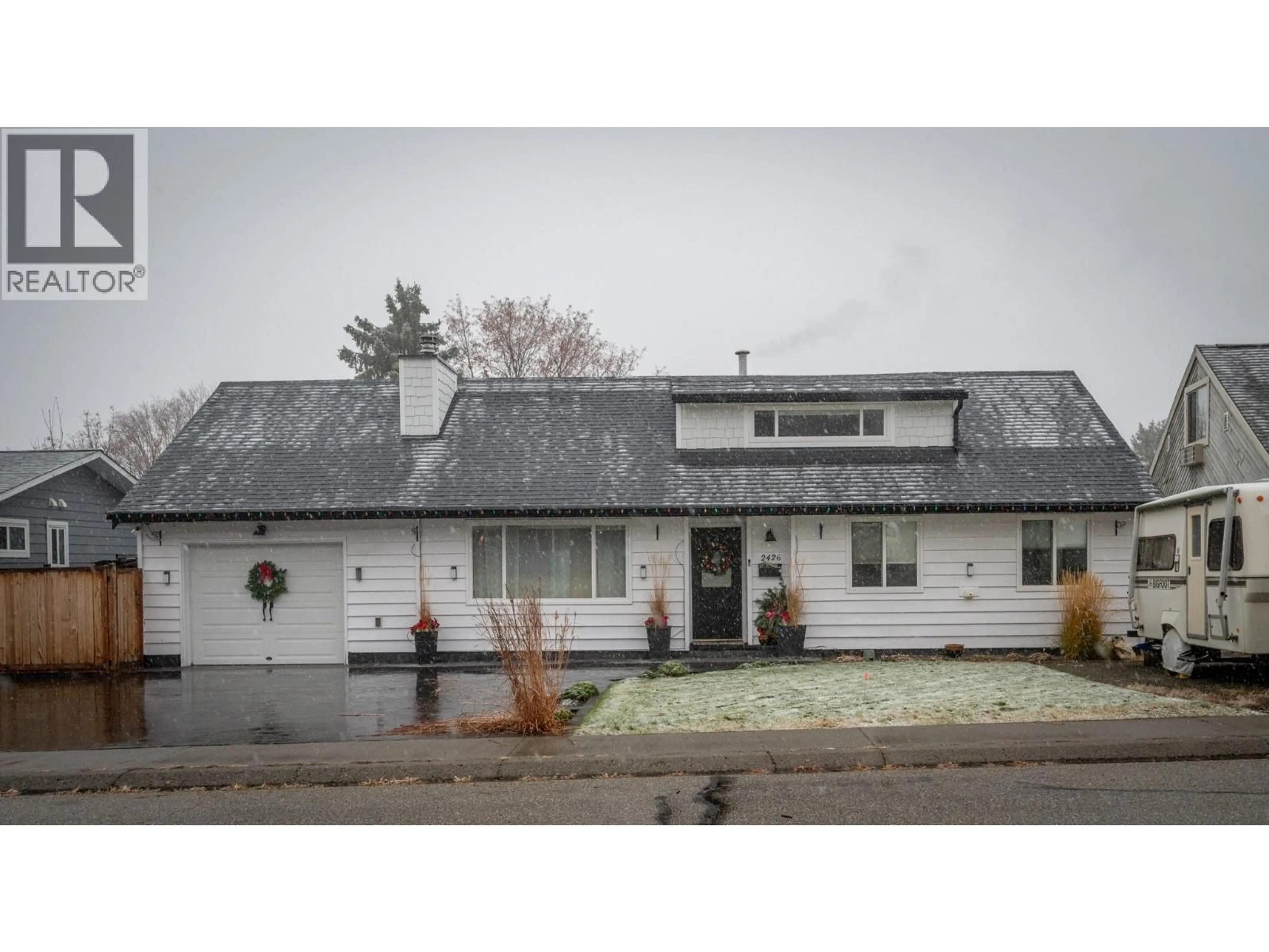 Home with vinyl exterior material, unknown for 2426 OMINECA DRIVE, Kamloops British Columbia V2E1V6