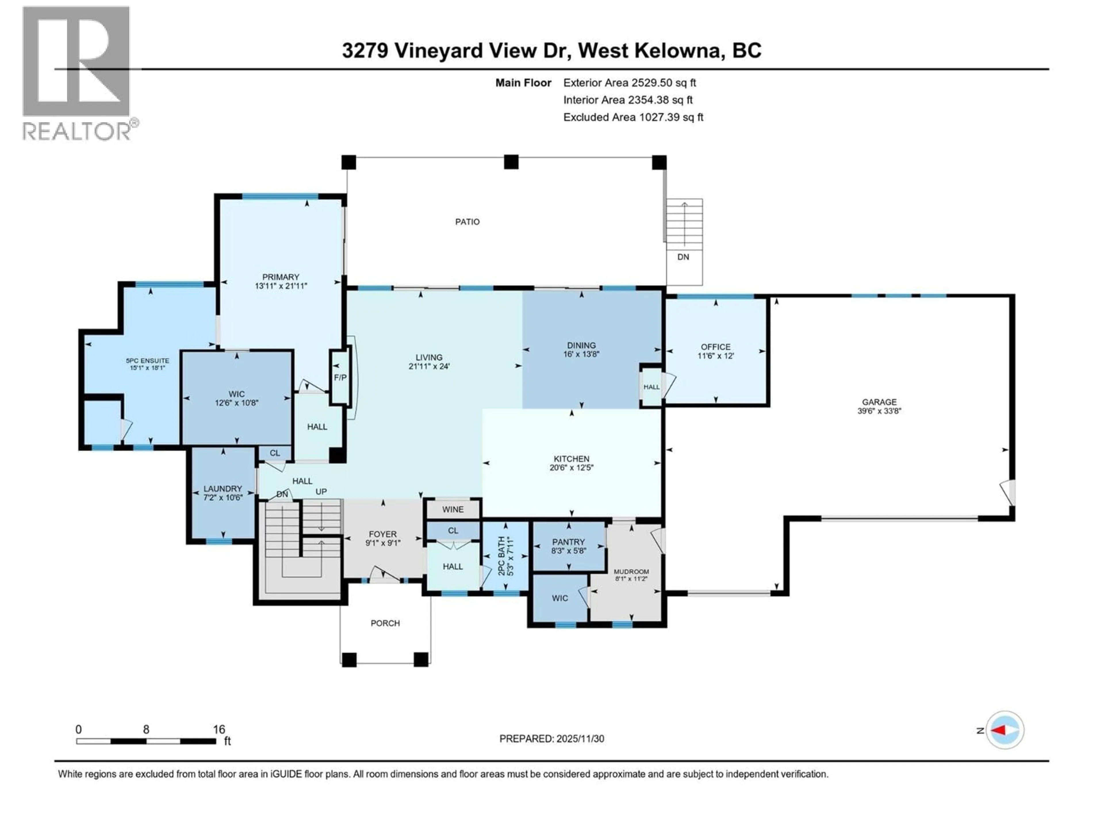 Floor plan for 3279 VINEYARD VIEW DRIVE, West Kelowna British Columbia V4T3B4