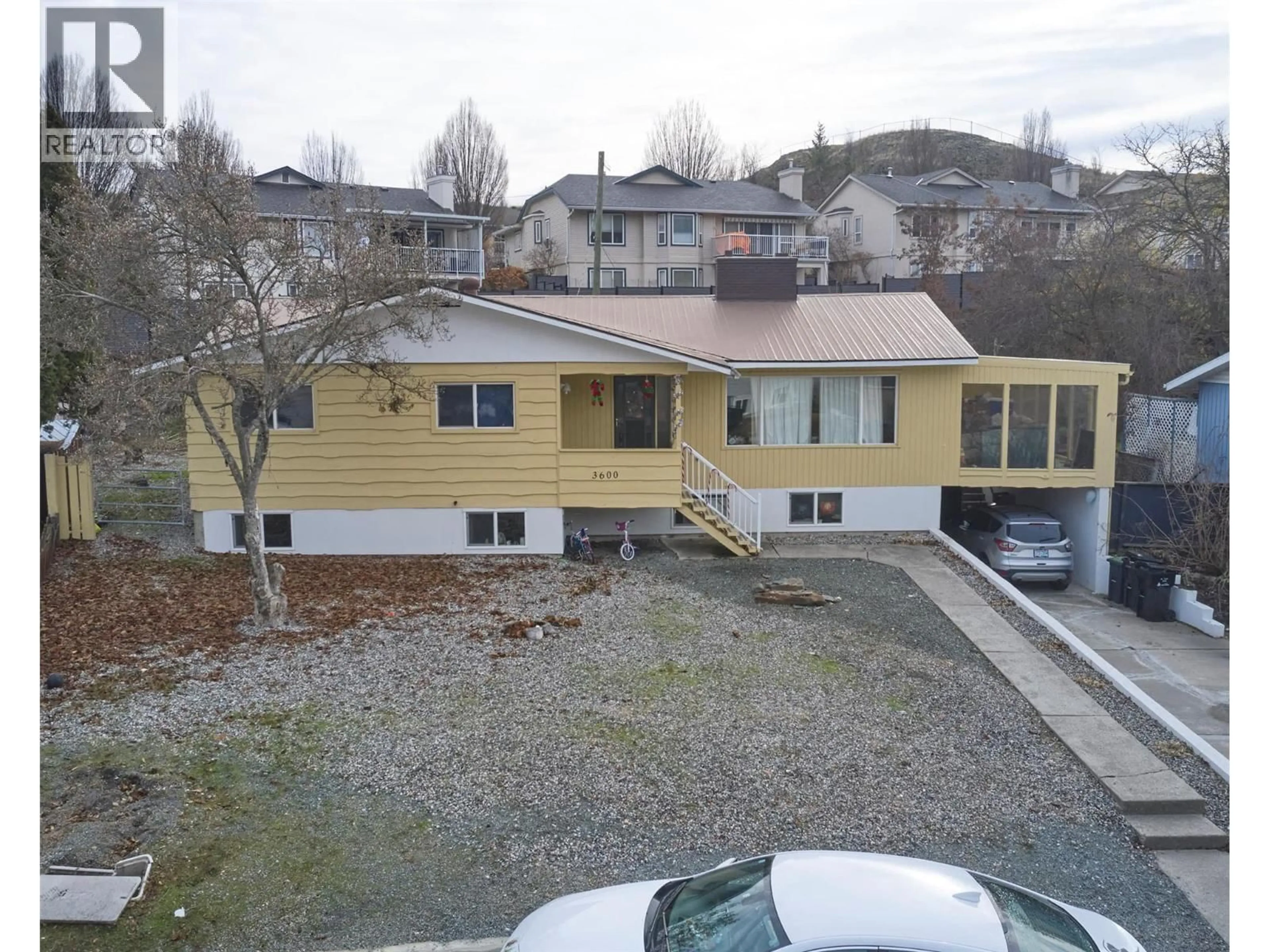 A pic from outside/outdoor area/front of a property/back of a property/a pic from drone, unknown for 3600 37 AVENUE, Vernon British Columbia V1T2Y6