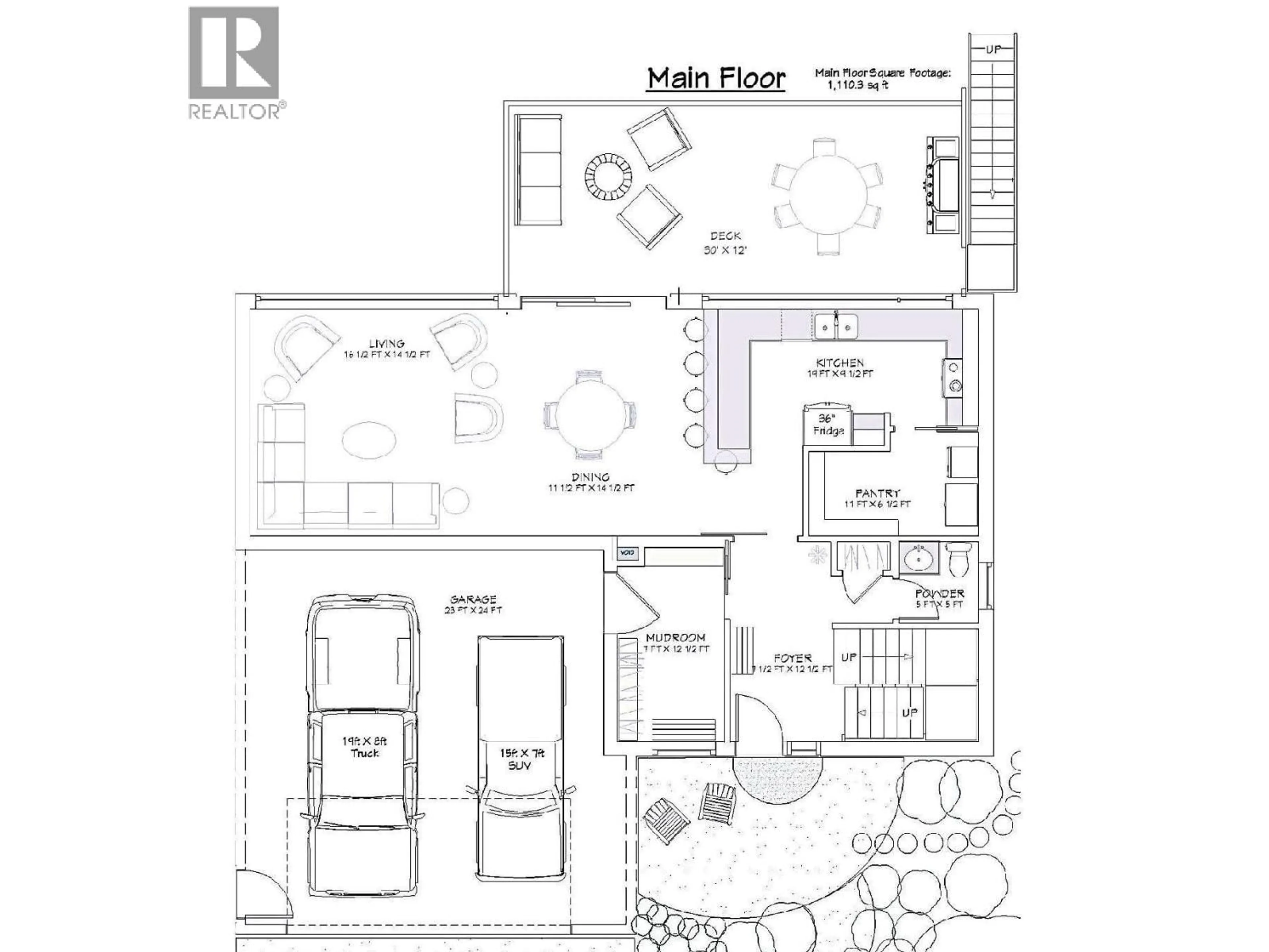 Floor plan for 614 COWAN STREET, Kamloops British Columbia V2C3G4