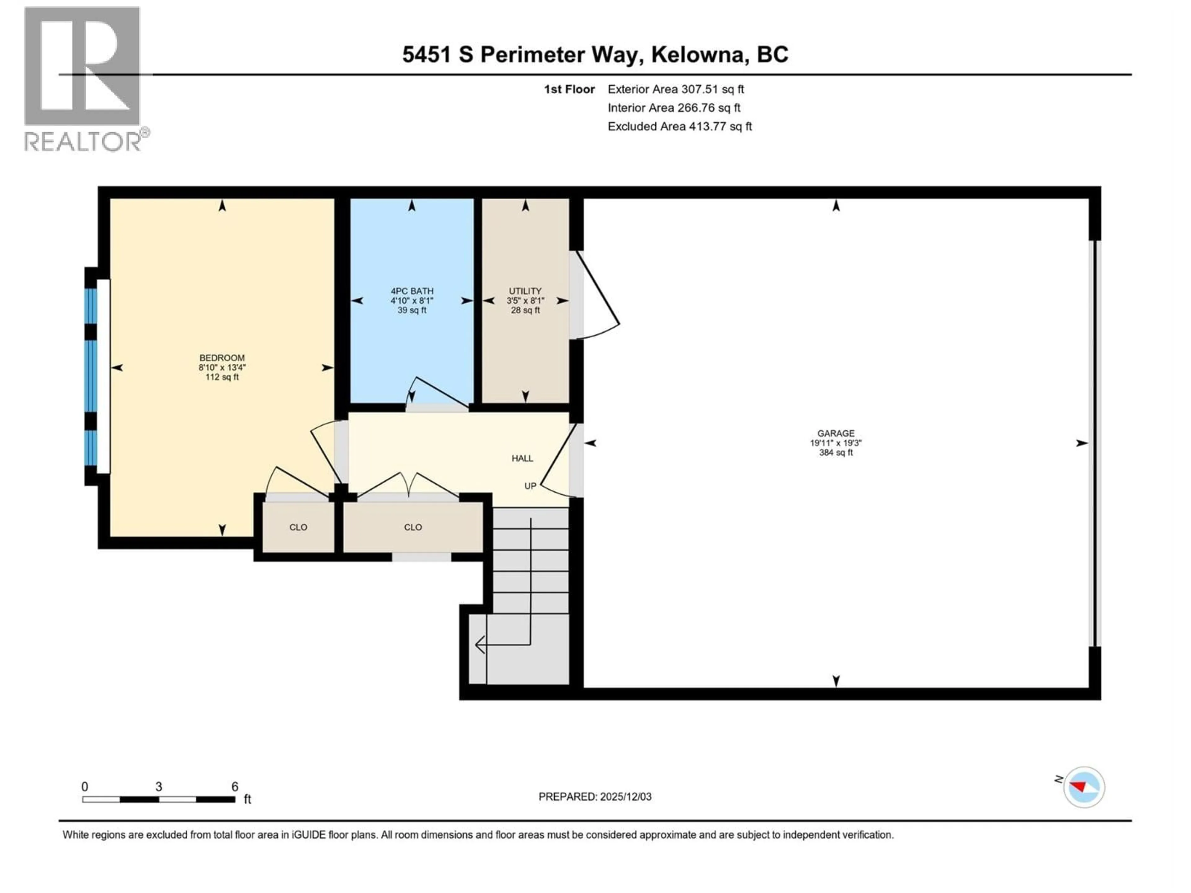 Floor plan for 5451 SOUTH PERIMETER WAY, Kelowna British Columbia V1W5H9