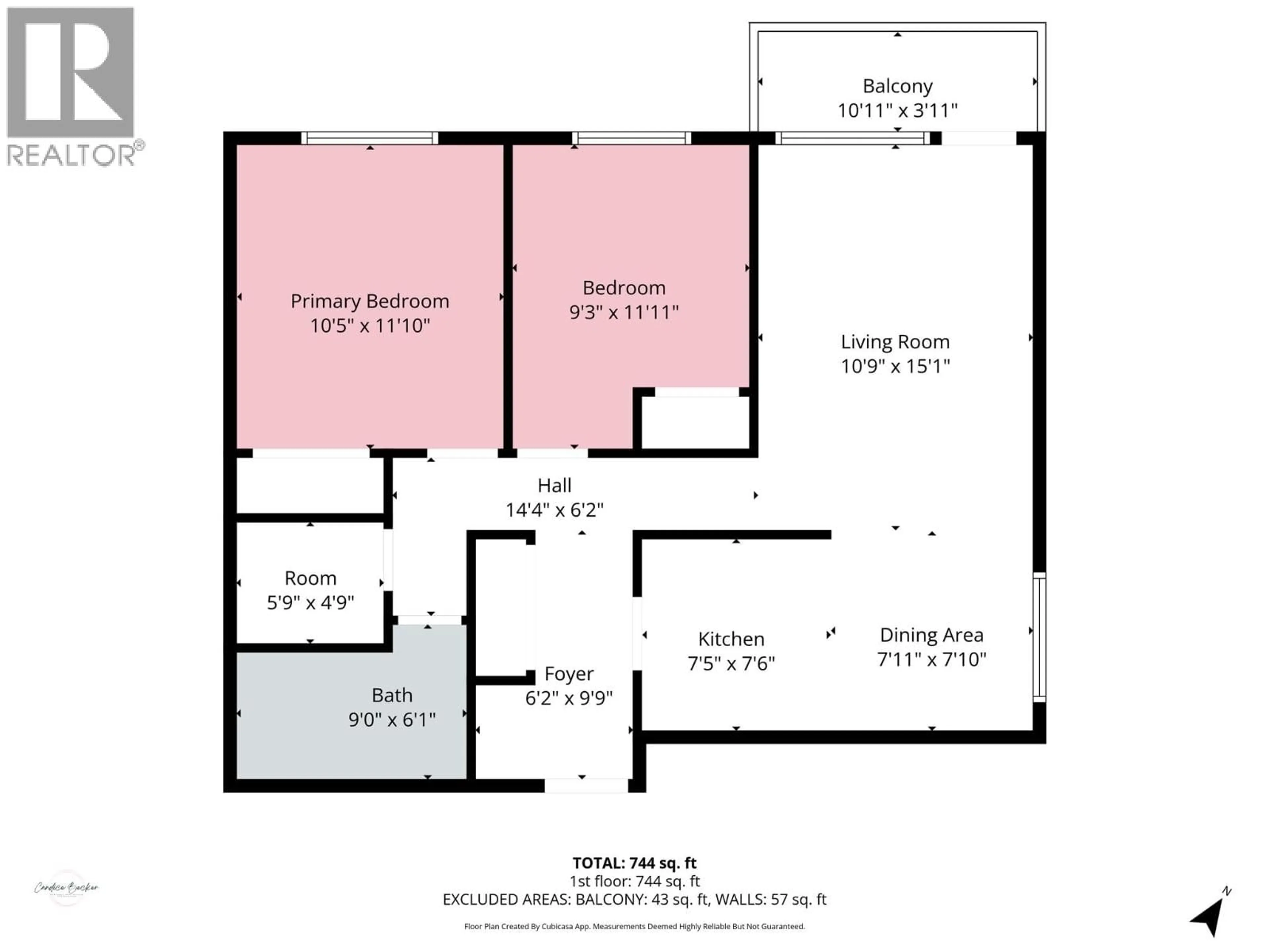 Floor plan for 402 - 2126 68TH AVENUE, Grand Forks British Columbia V0H1H0