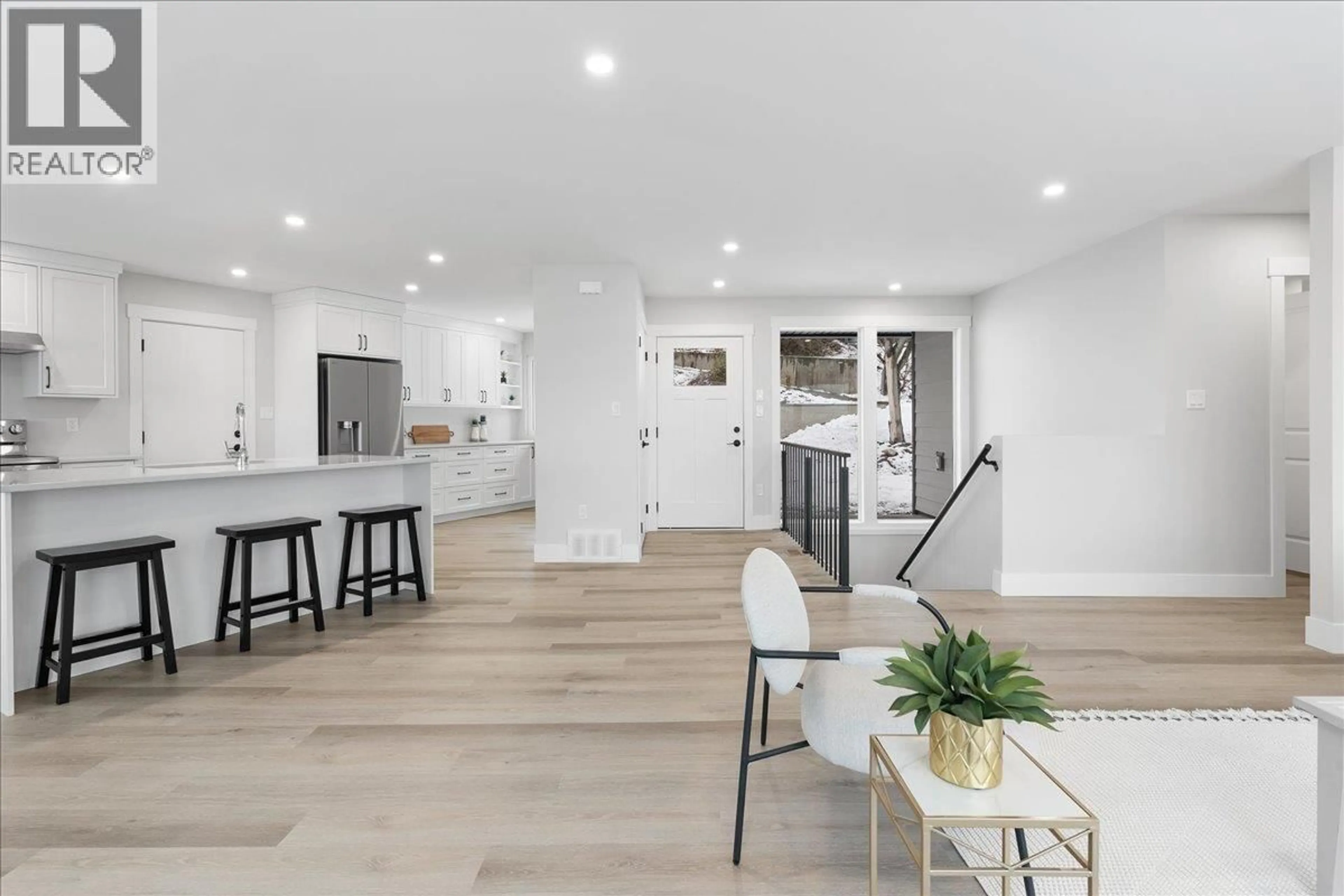 Open concept kitchen, unknown for 6535 BLUE JAY ROAD, Vernon British Columbia V1H1W4