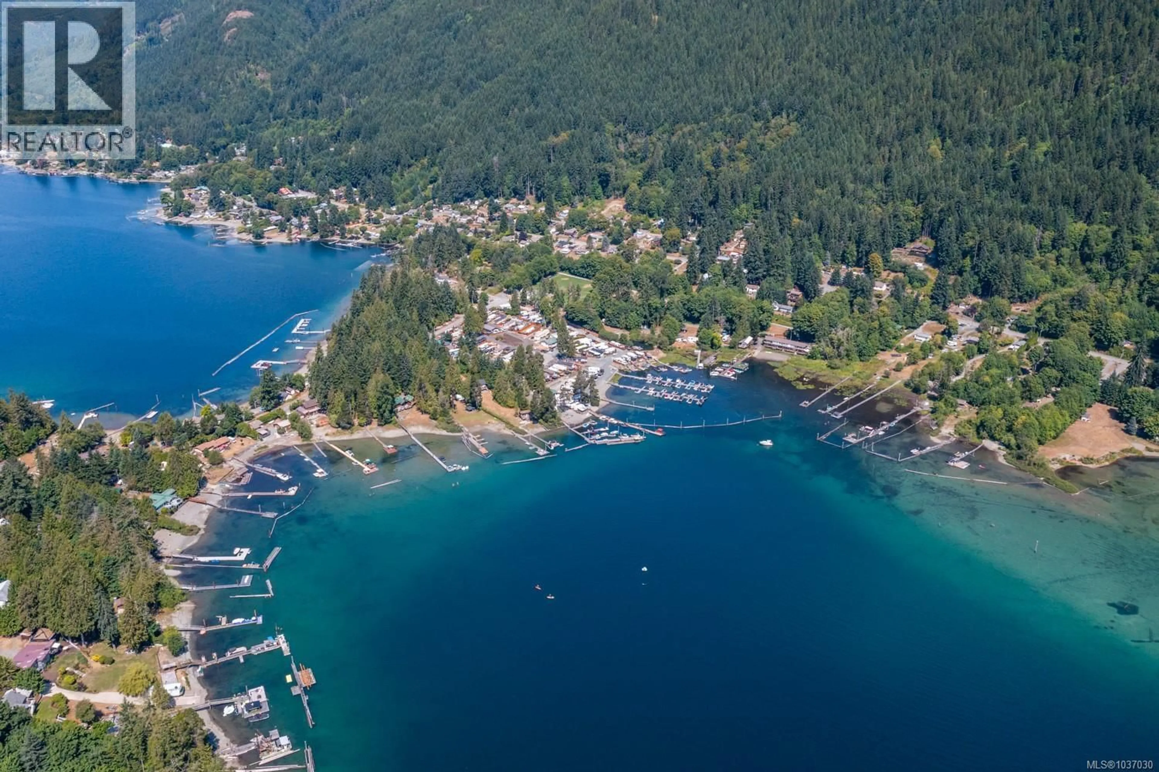 A pic from outside/outdoor area/front of a property/back of a property/a pic from drone, water/lake/river/ocean view for 60 - 8389 SA-SEEN-OS ROAD, Youbou British Columbia V0R3E1