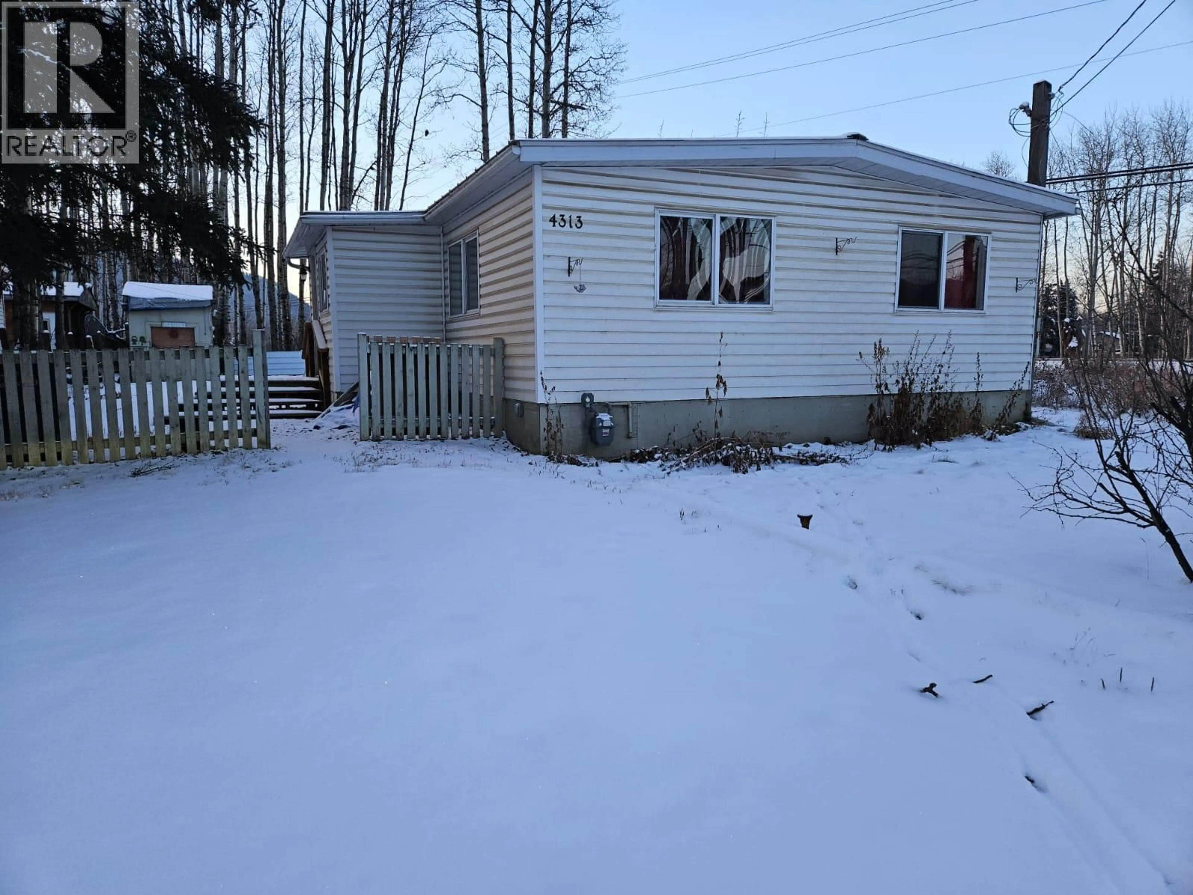 Shed for 4313 52B AVENUE NORTHEAST, Chetwynd British Columbia V0C1J0