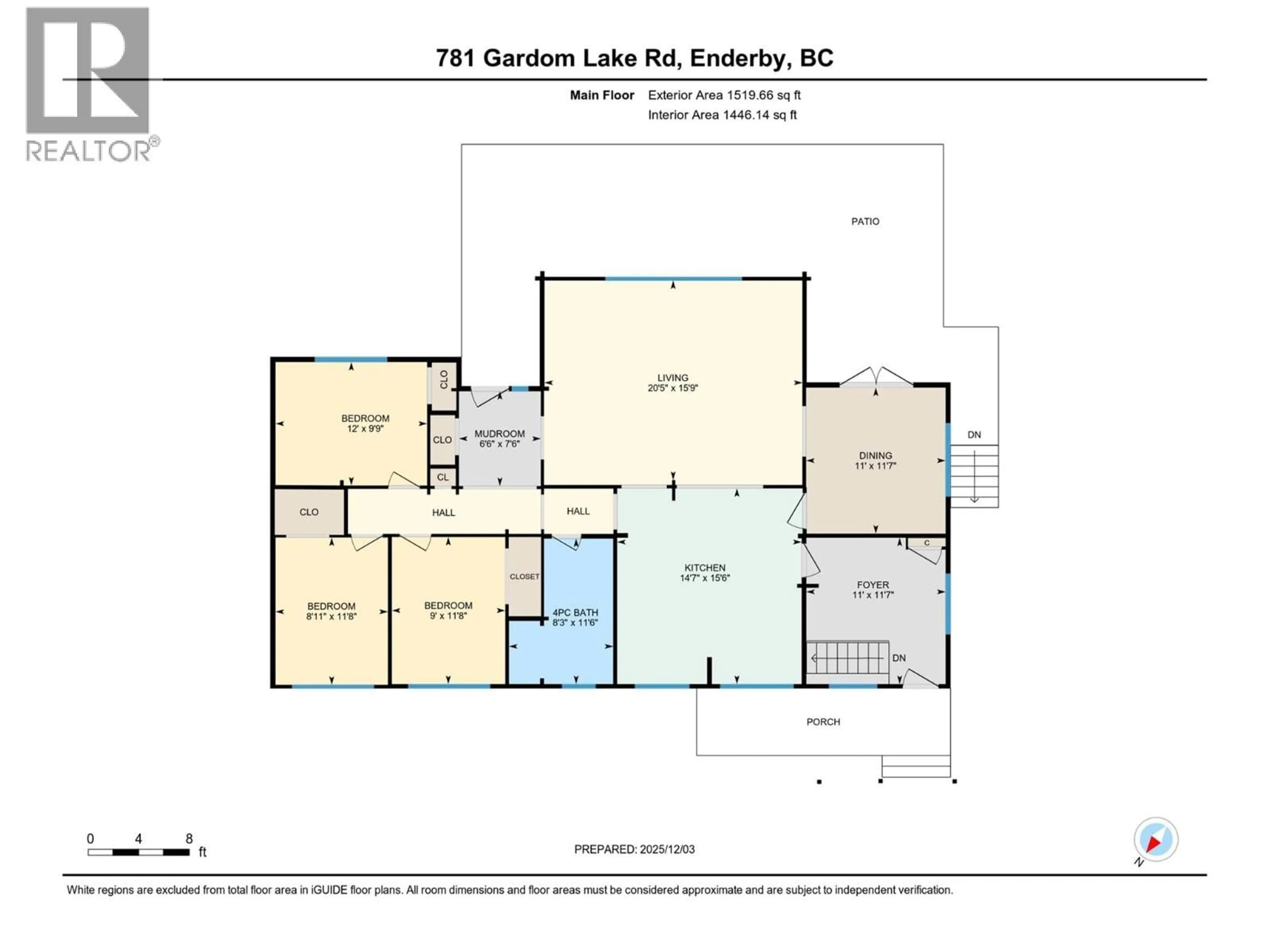 Floor plan for 781 GARDOM LAKE ROAD, Enderby British Columbia V0E1V3