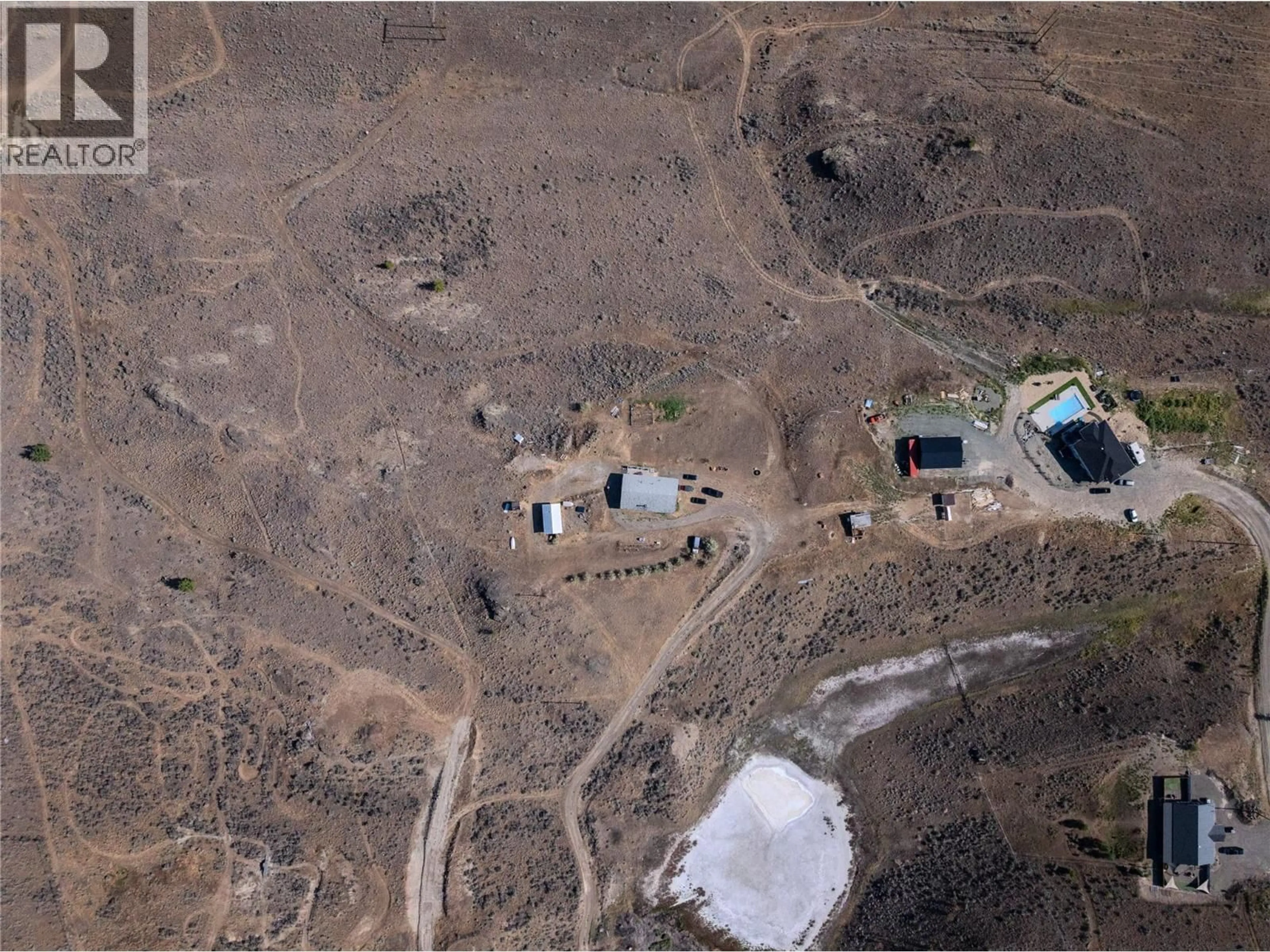 A pic from outside/outdoor area/front of a property/back of a property/a pic from drone, unknown for 5589 BEATON ROAD, Kamloops British Columbia V1S2A4