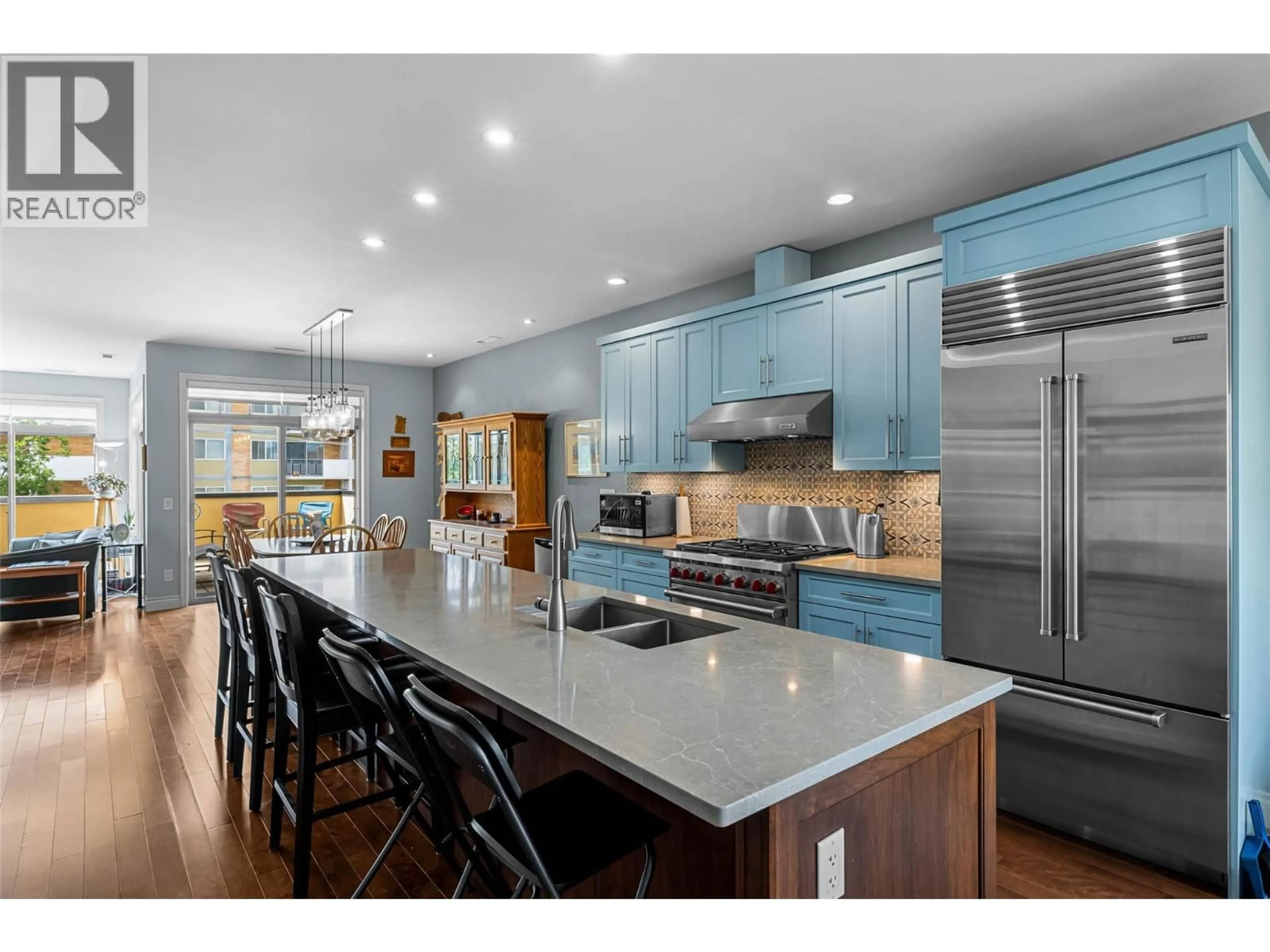 Open concept kitchen, unknown for 401 - 370 BATTLE STREET, Kamloops British Columbia V2C2L6