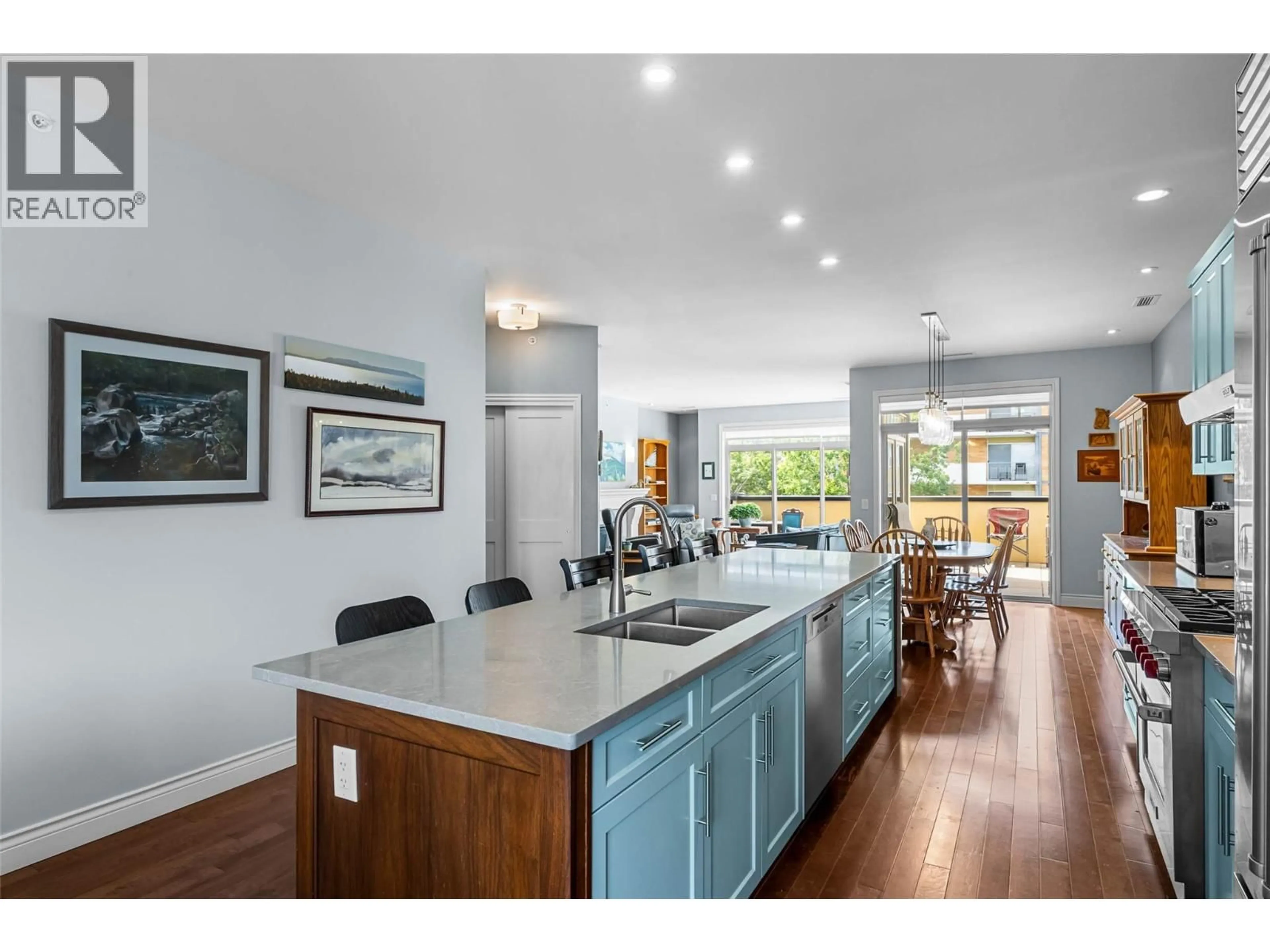 Open concept kitchen, unknown for 401 - 370 BATTLE STREET, Kamloops British Columbia V2C2L6