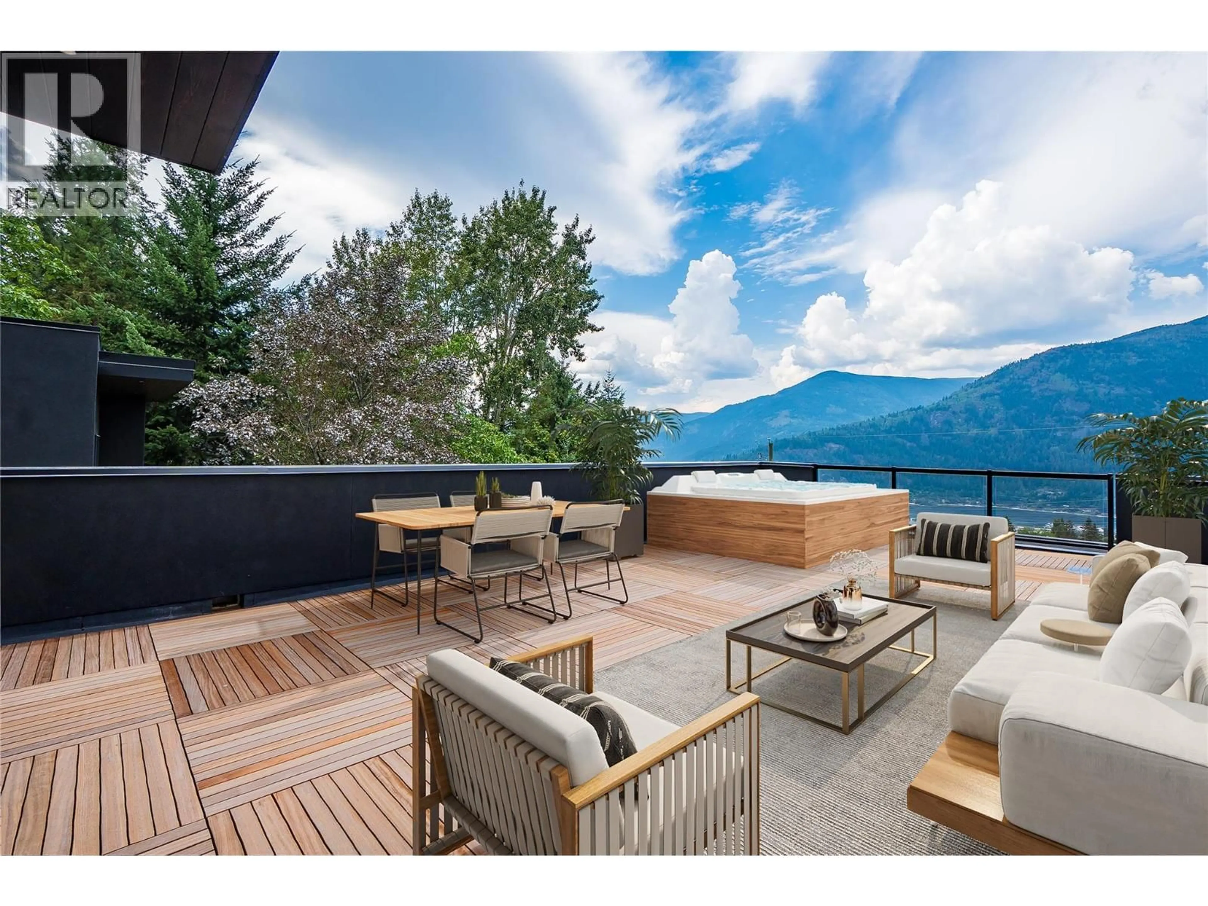 Patio, mountain view for C-620 RICHARDS STREET, Nelson British Columbia V1L5K5