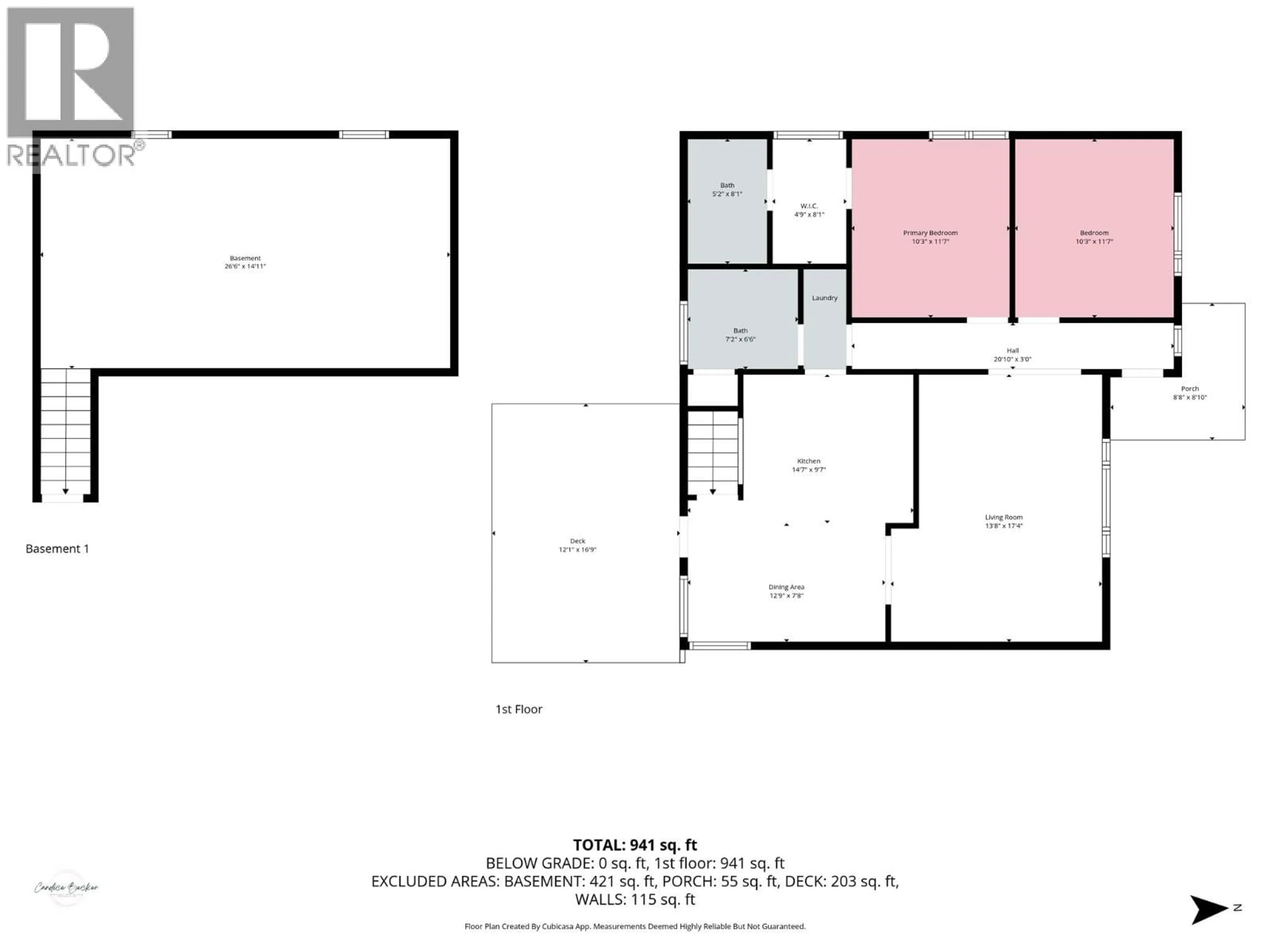 Floor plan for 580 CAMERON AVENUE, Grand Forks British Columbia V0H1H4